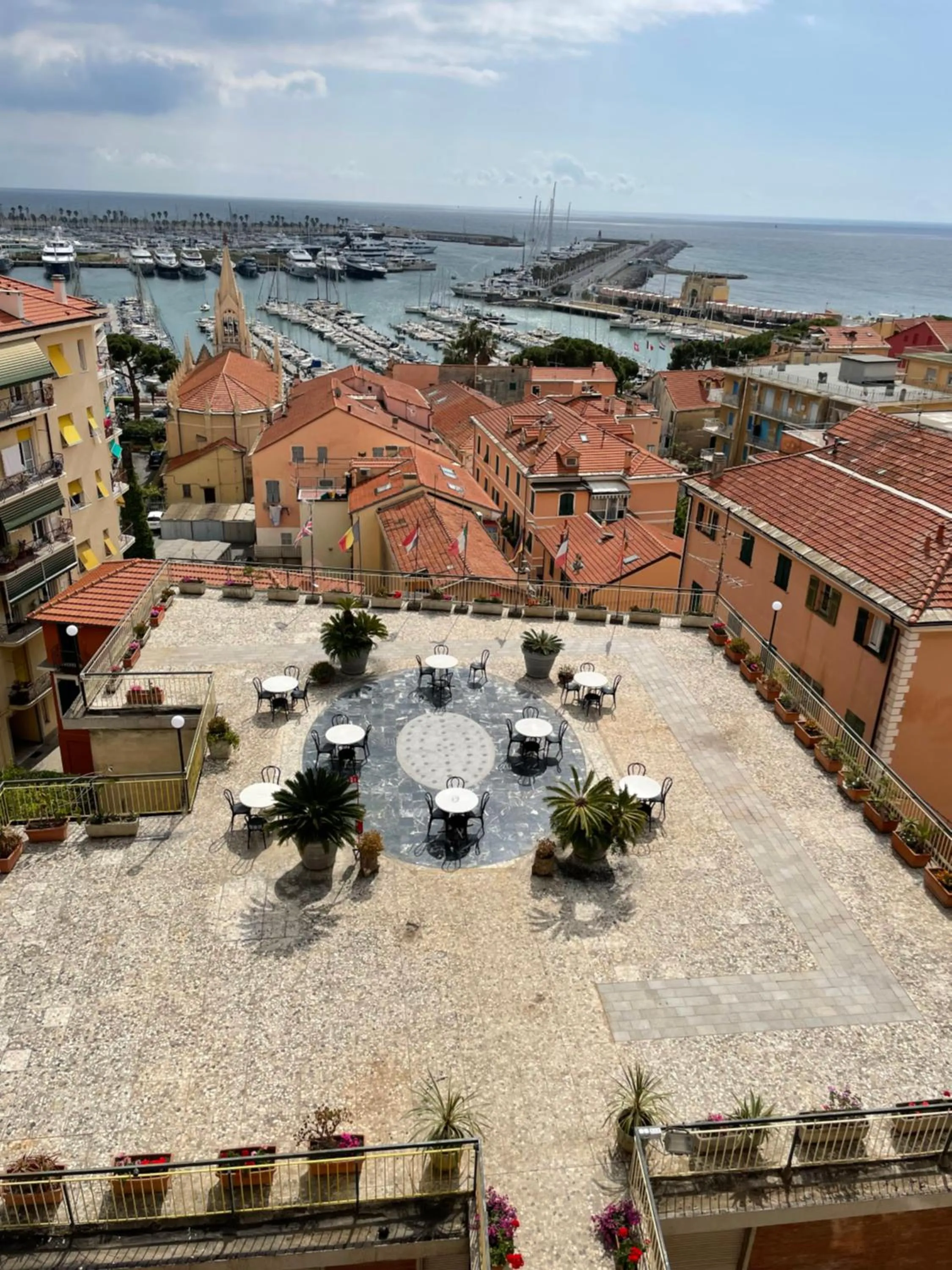 Balcony/Terrace in Hotel Robinia