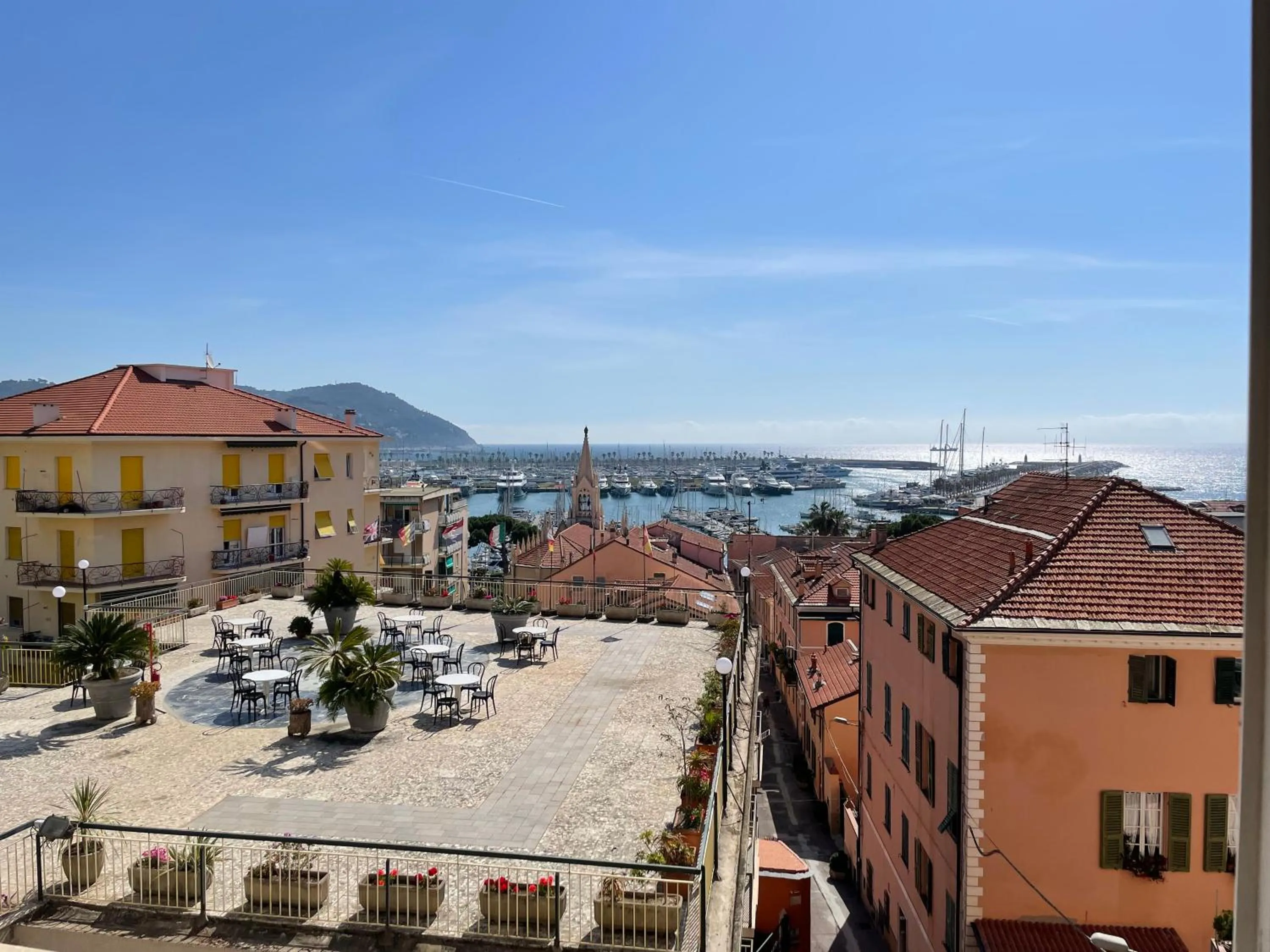 Balcony/Terrace in Hotel Robinia