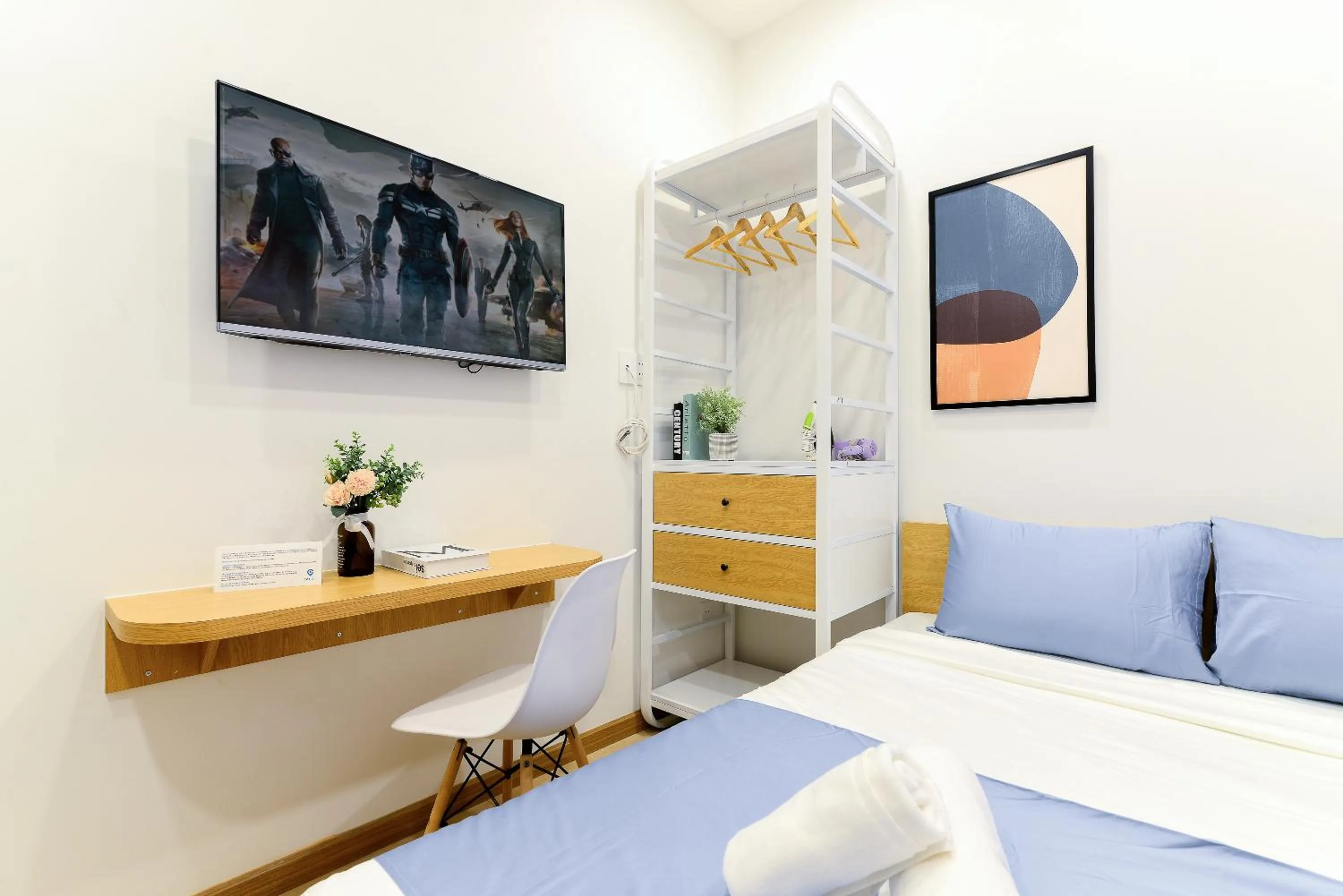 TV and multimedia, Bed in Cozrum Homes - Rivera Corner