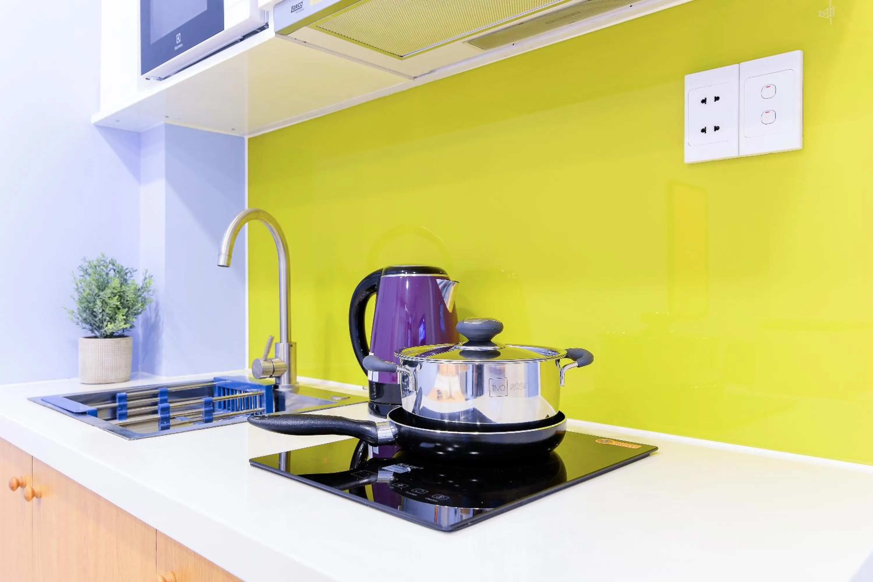 Kitchen or kitchenette in Cozrum Homes - Rivera Corner