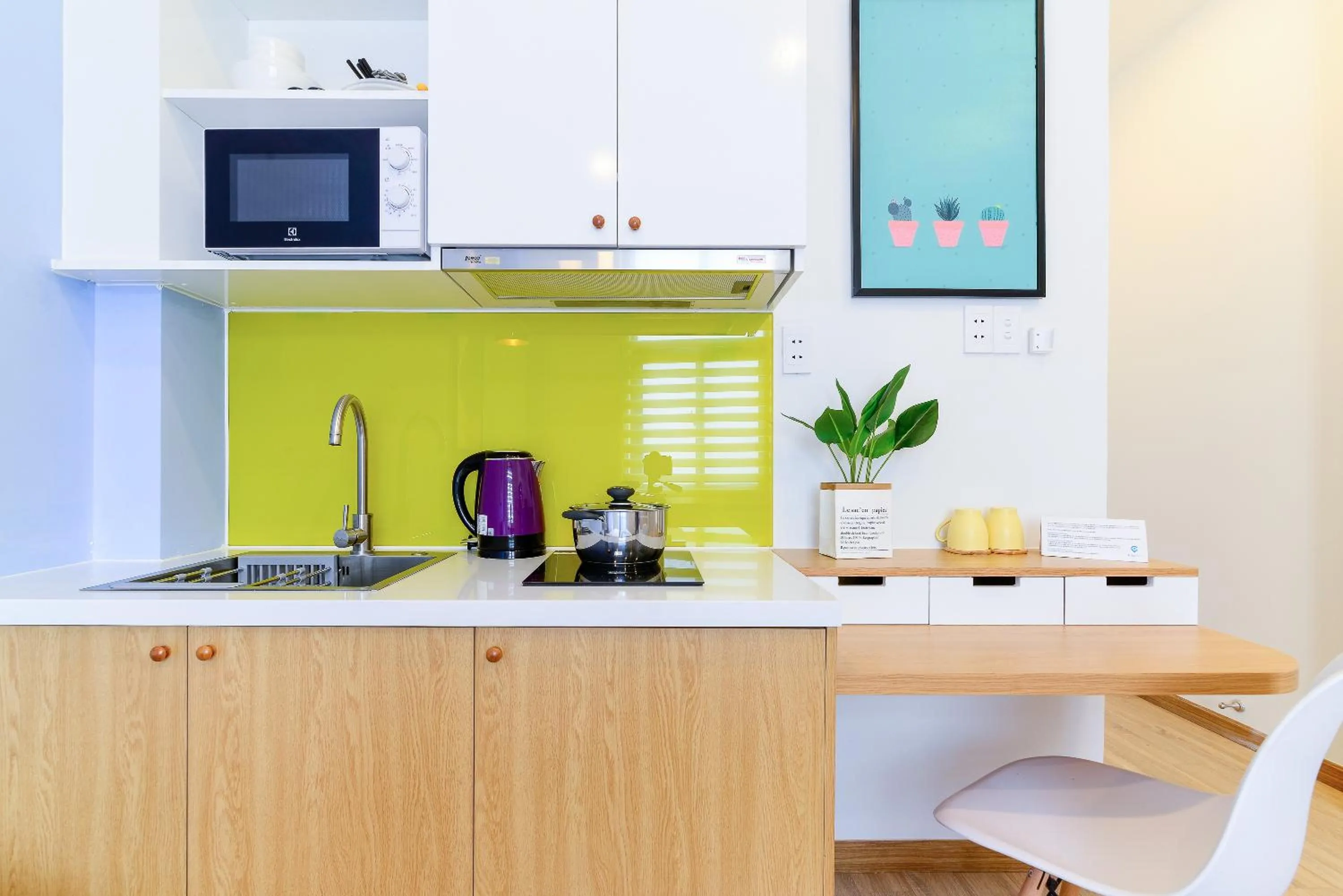 Kitchen or kitchenette in Cozrum Homes - Rivera Corner