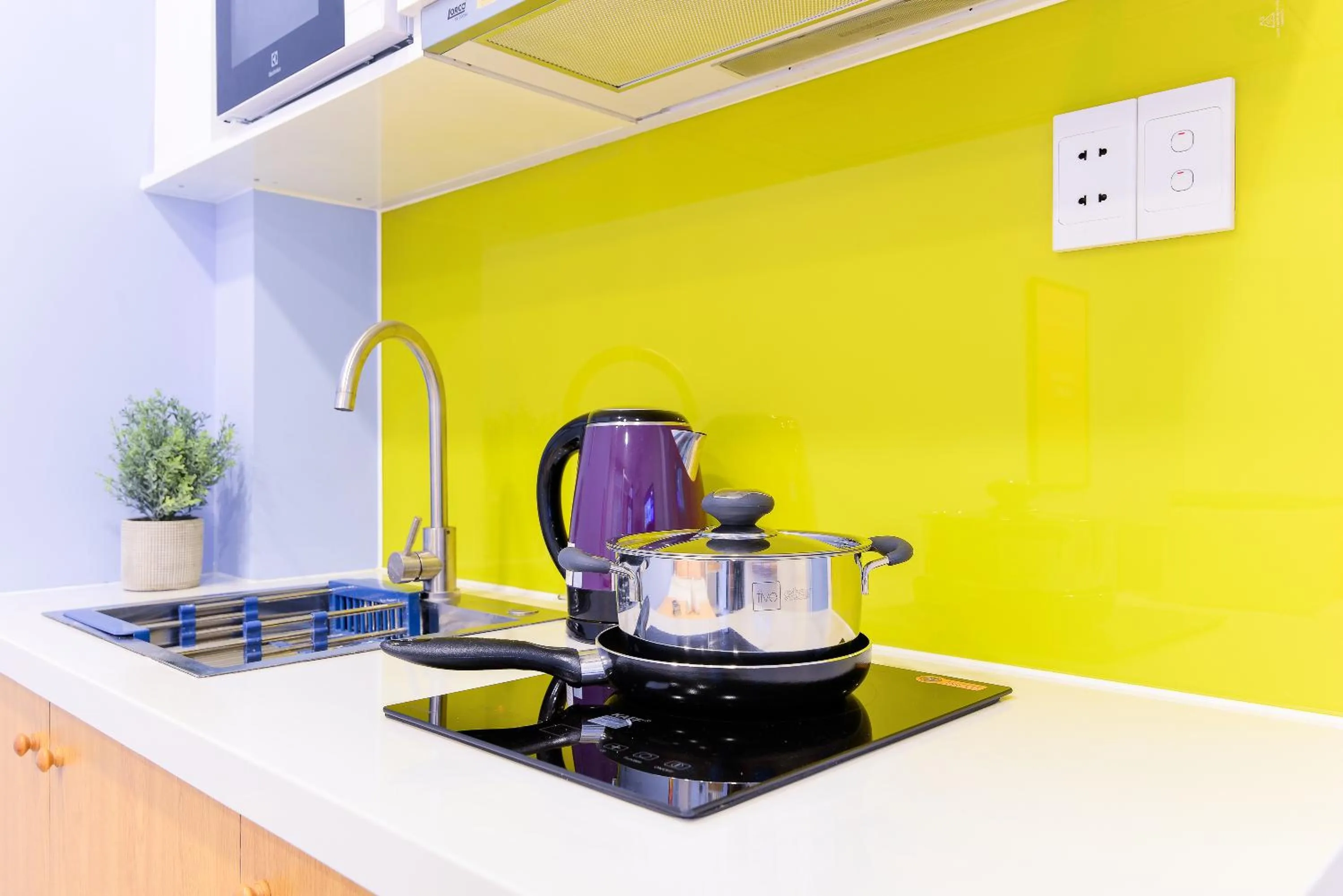 Kitchen or kitchenette in Cozrum Homes - Rivera Corner