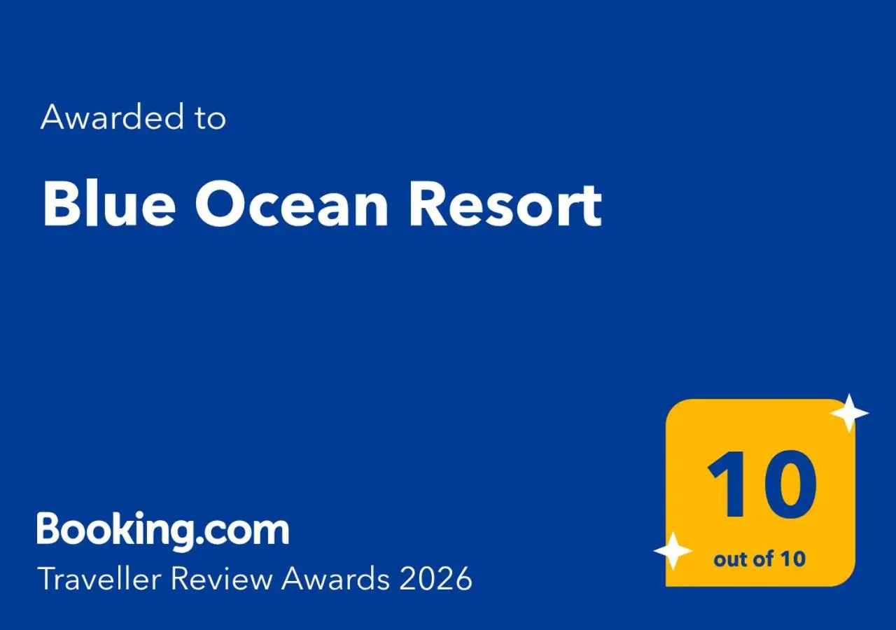 Certificate/Award in Blue Ocean Resort