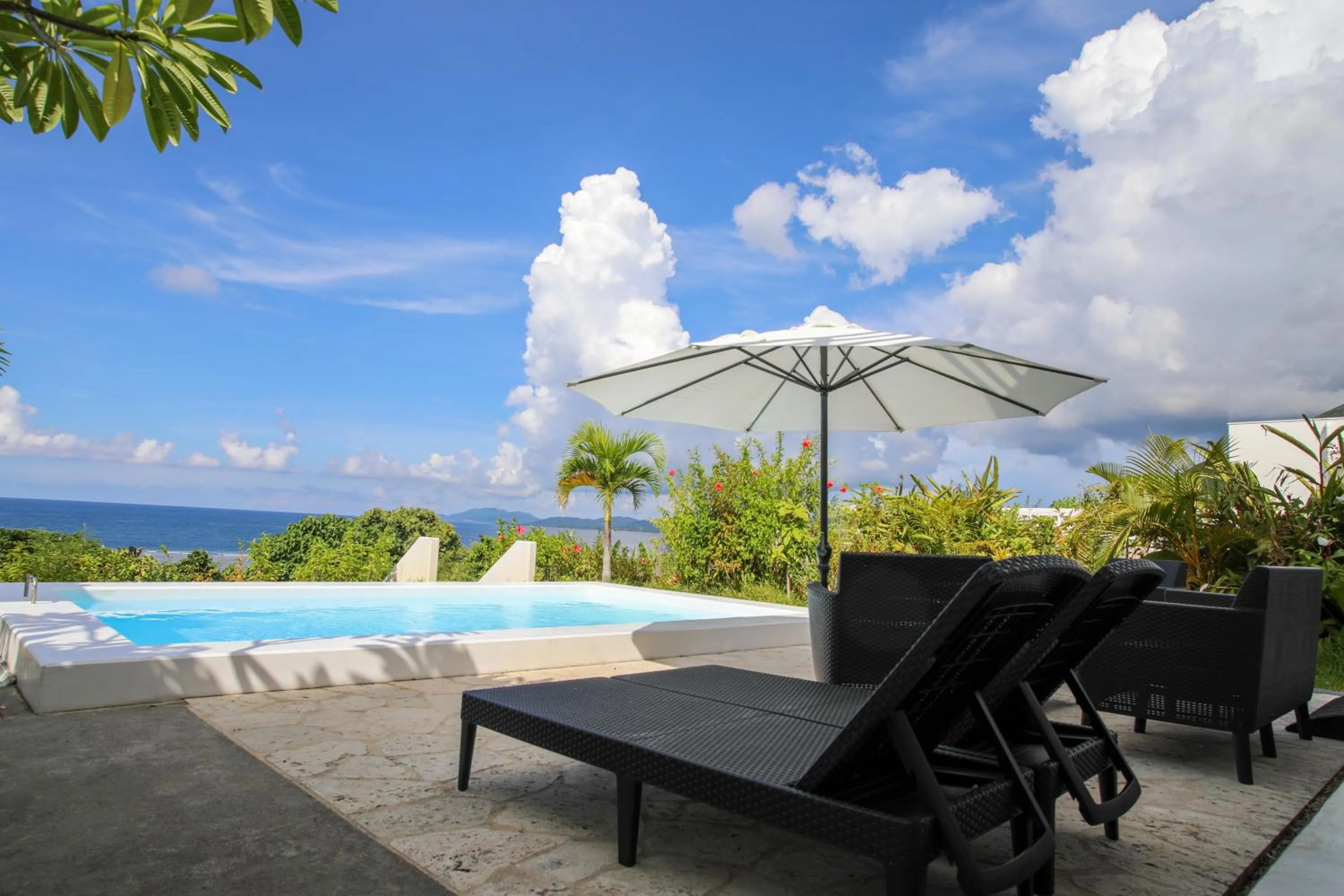 Pool view in Blue Ocean Resort