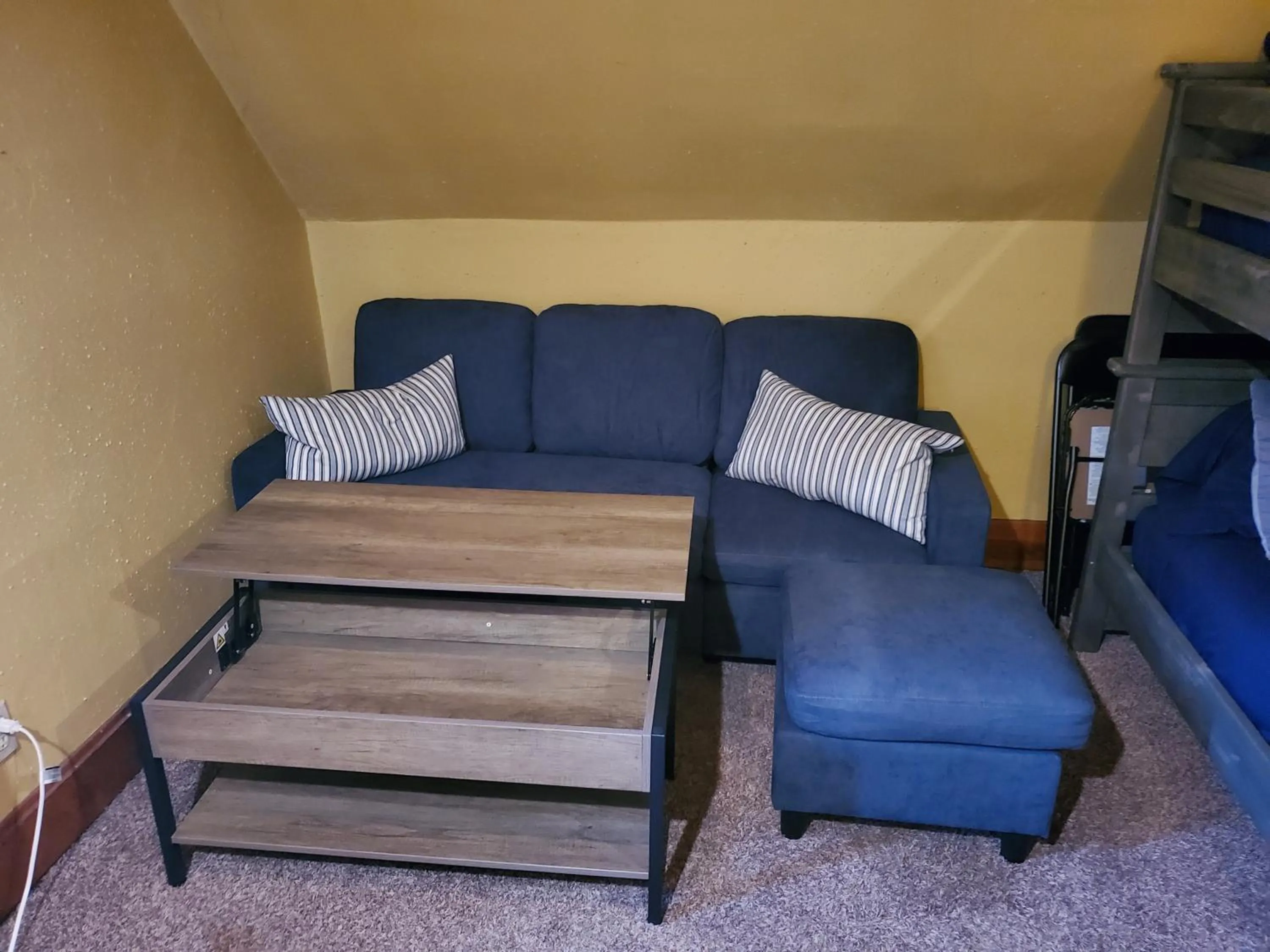 Living room in Historic Victorian Inn