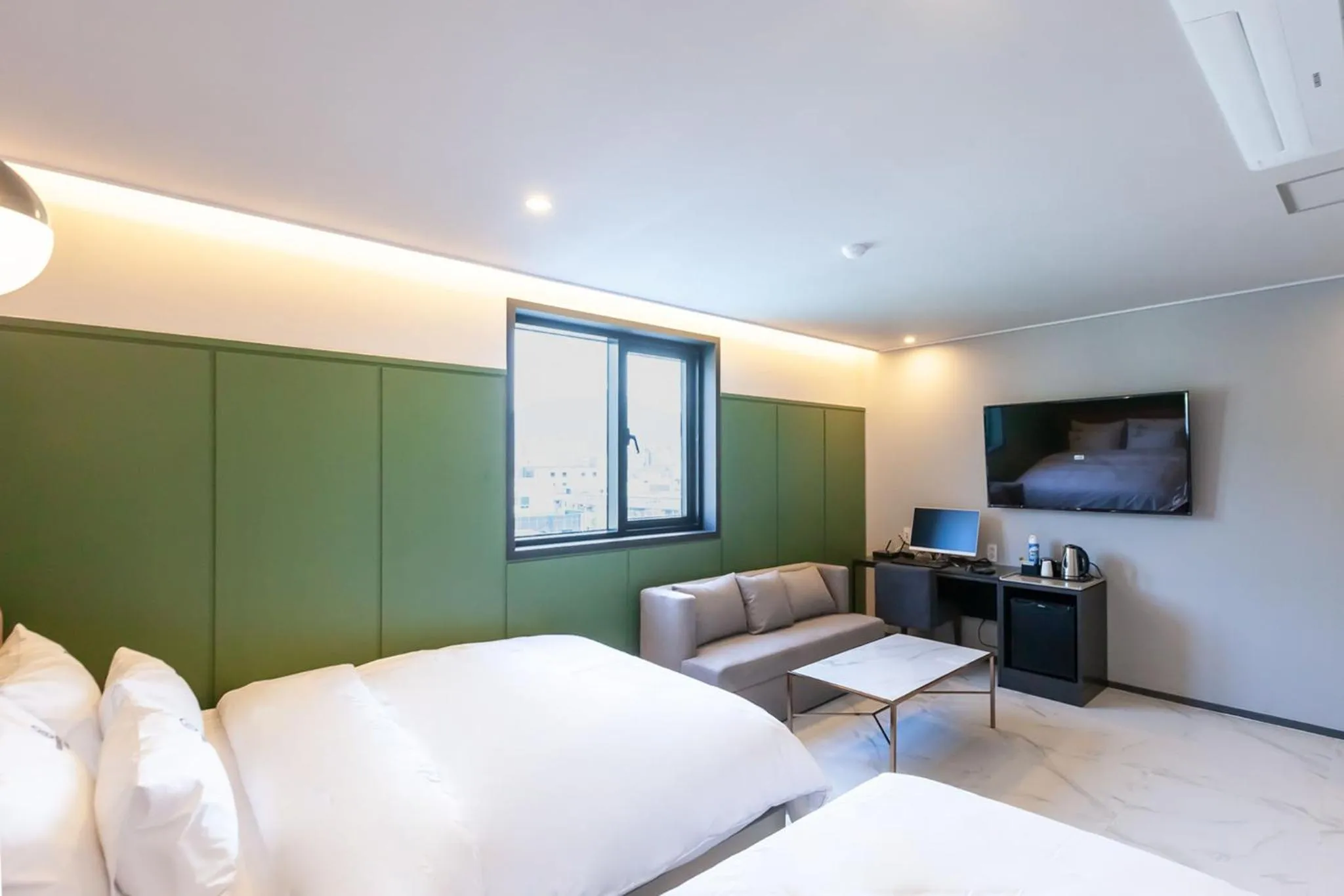 Bed in Browndot Hotel Sasang Renecite