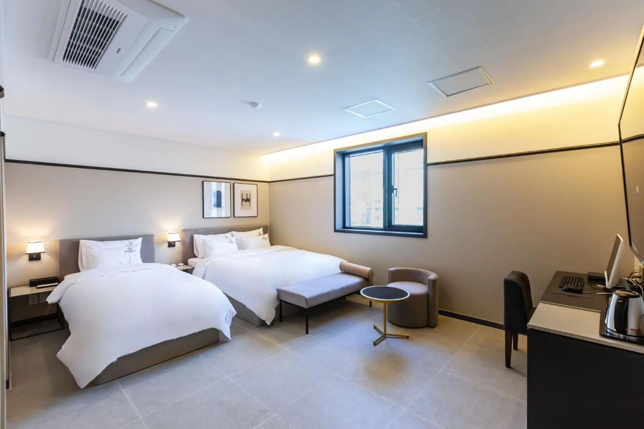 Bed in Browndot Hotel Sasang Renecite