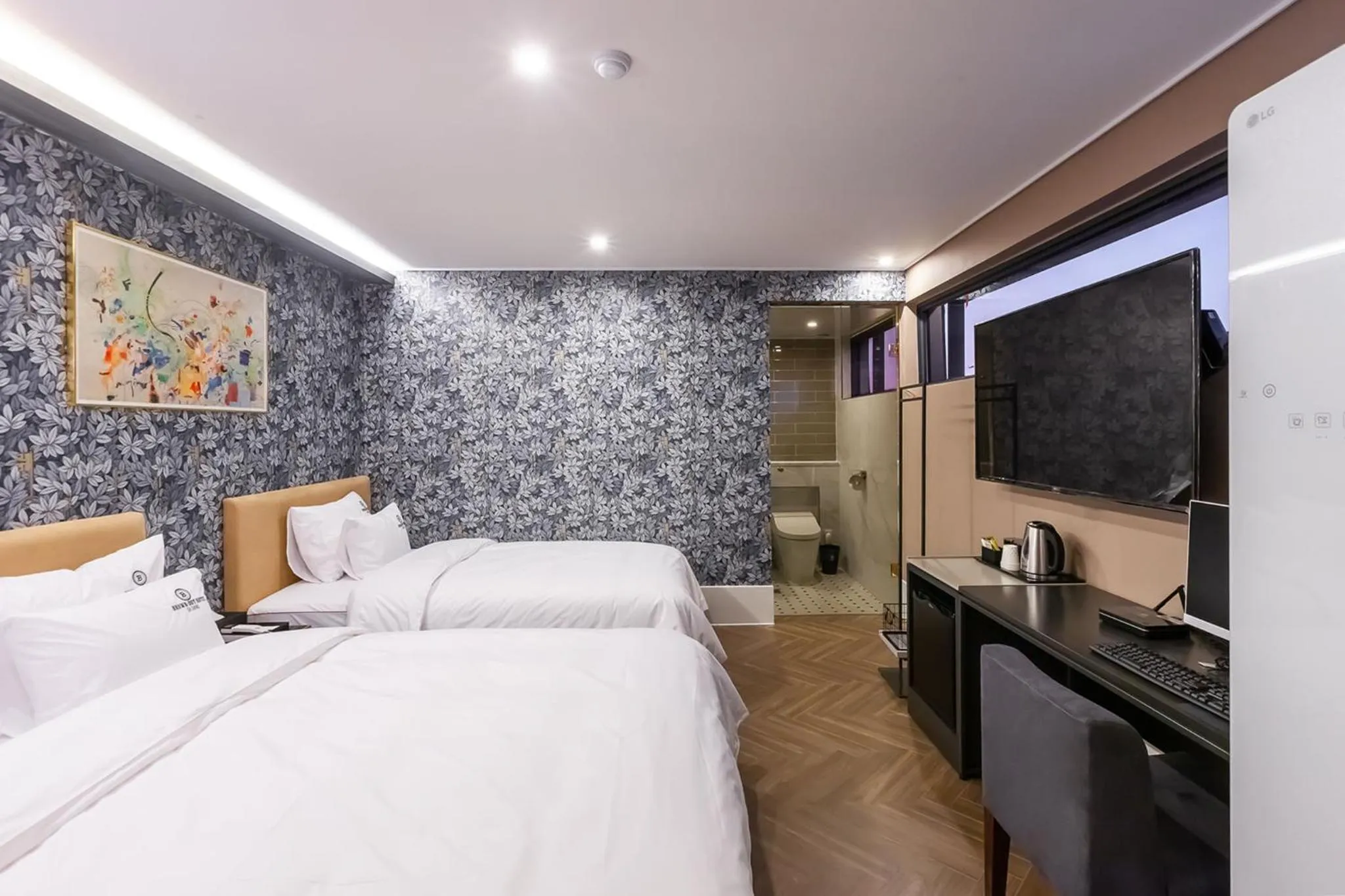 Bed in Browndot Hotel Sasang Renecite