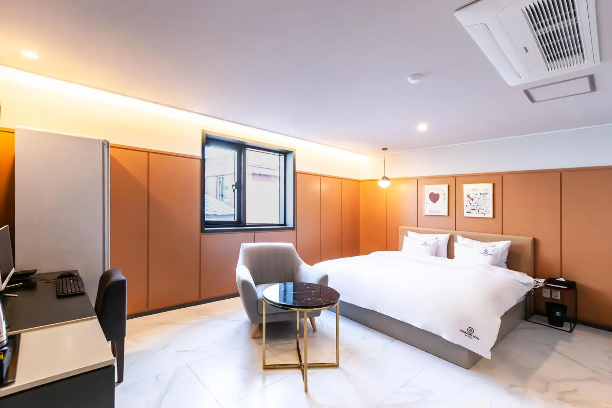 Bed in Browndot Hotel Sasang Renecite