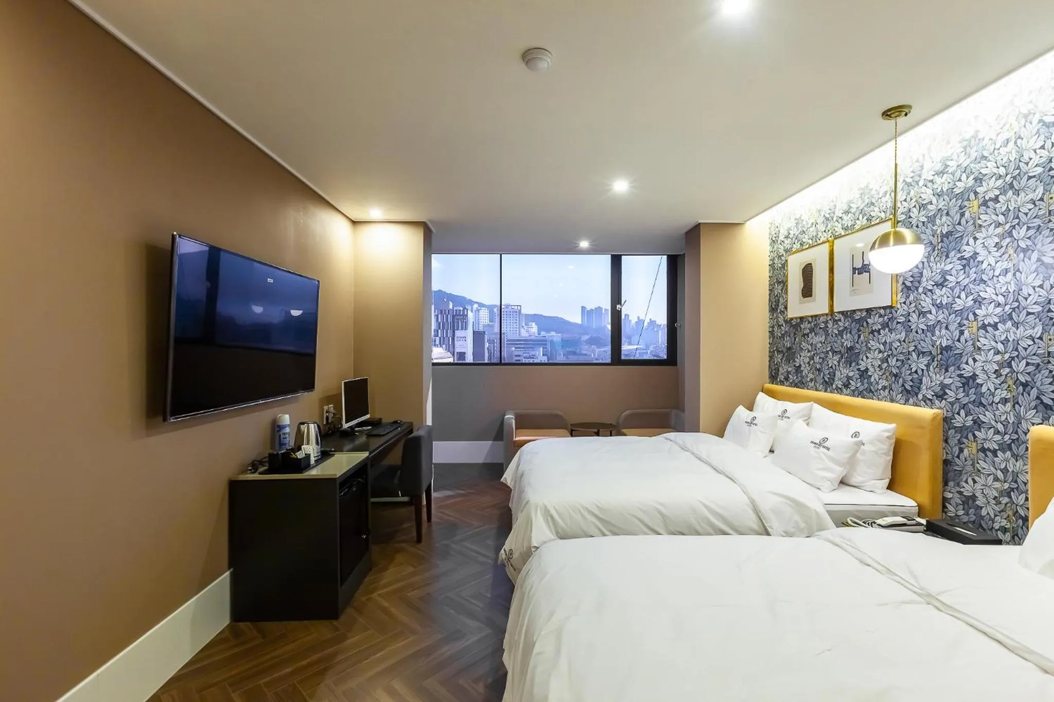 Bed in Browndot Hotel Sasang Renecite