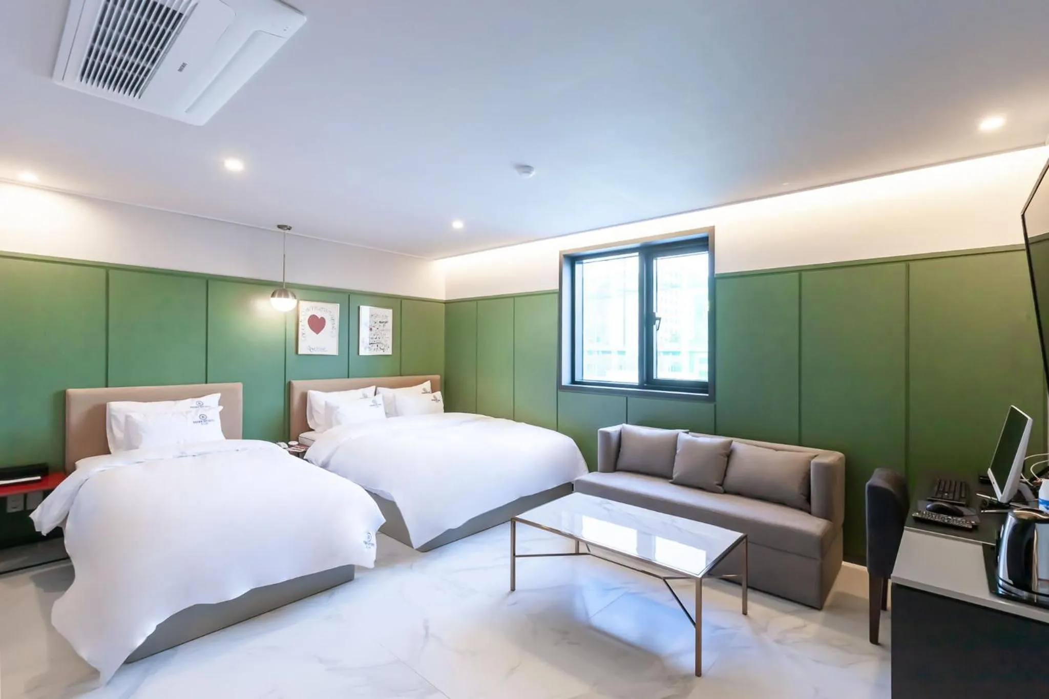Bed in Browndot Hotel Sasang Renecite