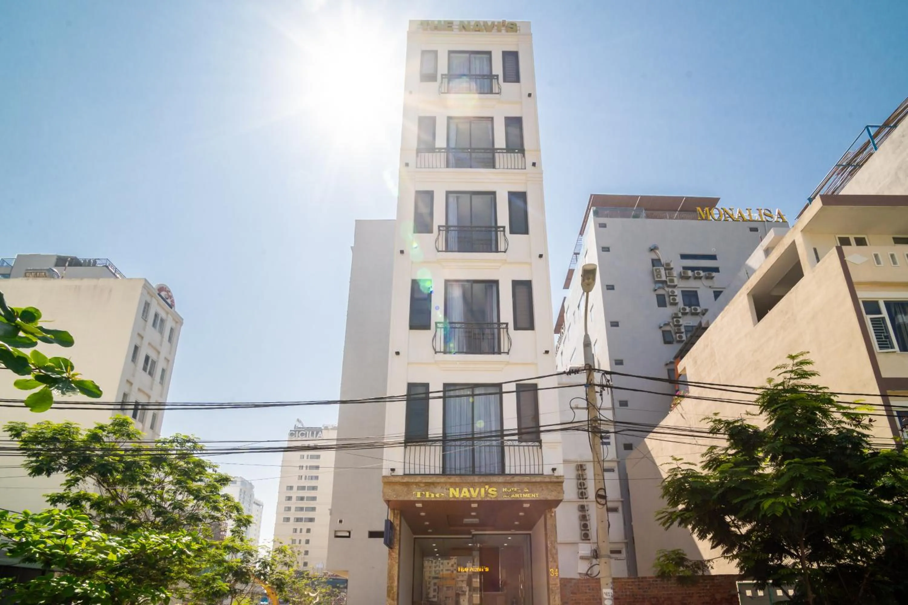 Property building in THE NAVIS Hotel & Apartment