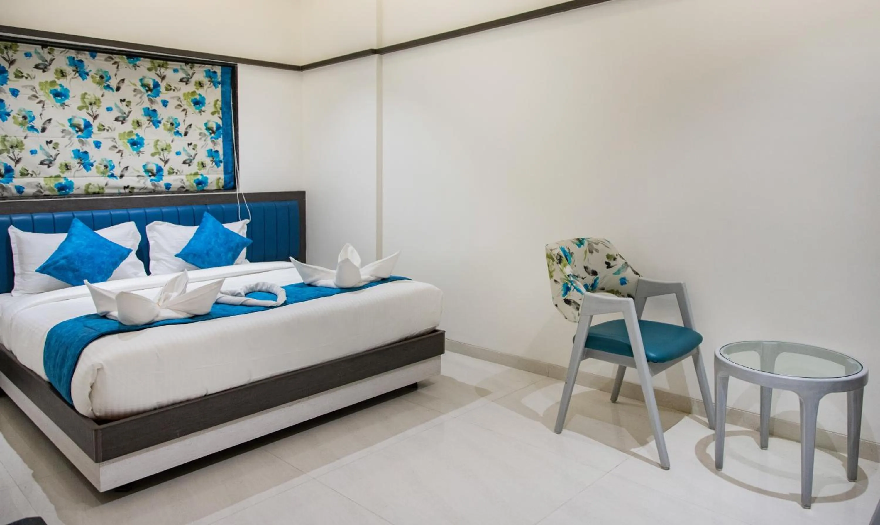 Bedroom, Bed in Megh Residency Navi Mumbai