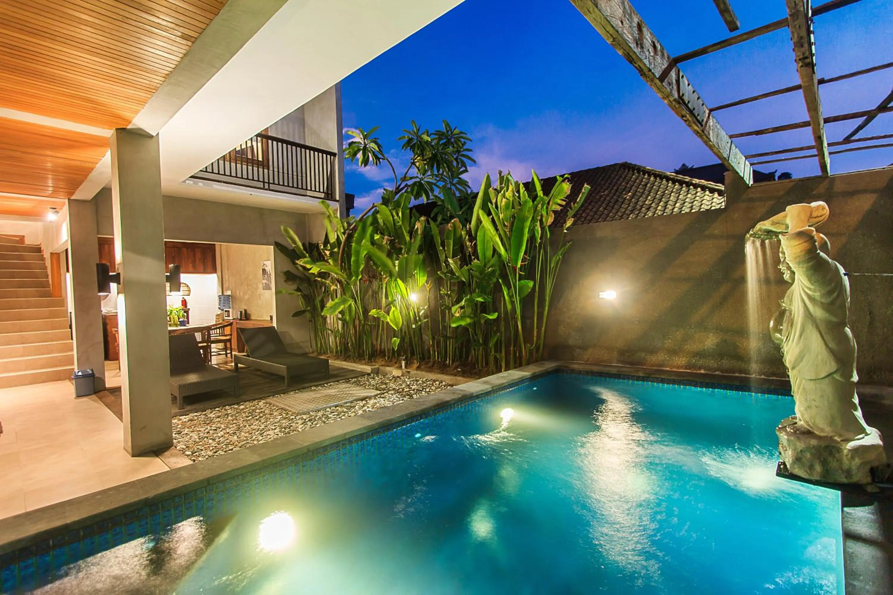 Swimming pool in Kuta Legian Villa by Kamara