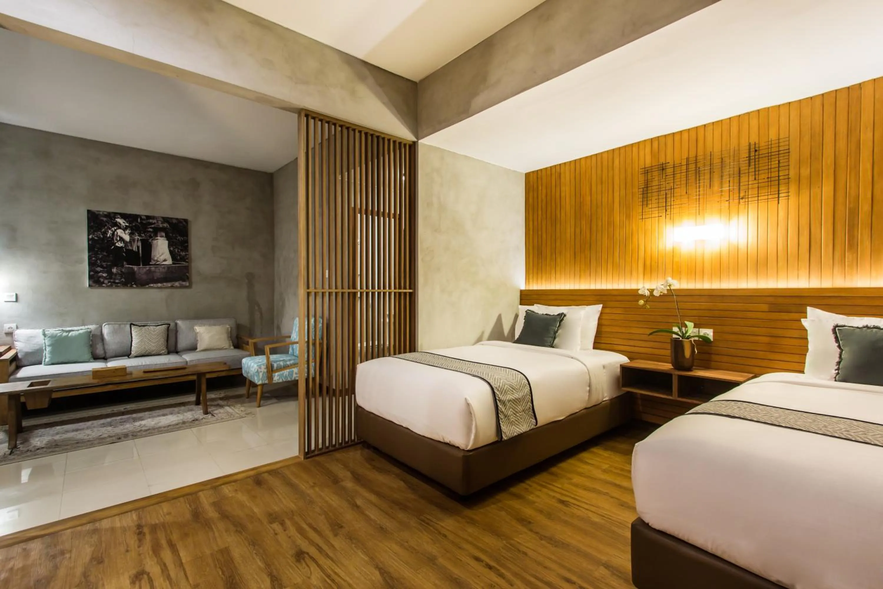 Bedroom, Bed in Kuta Legian Villa by Kamara