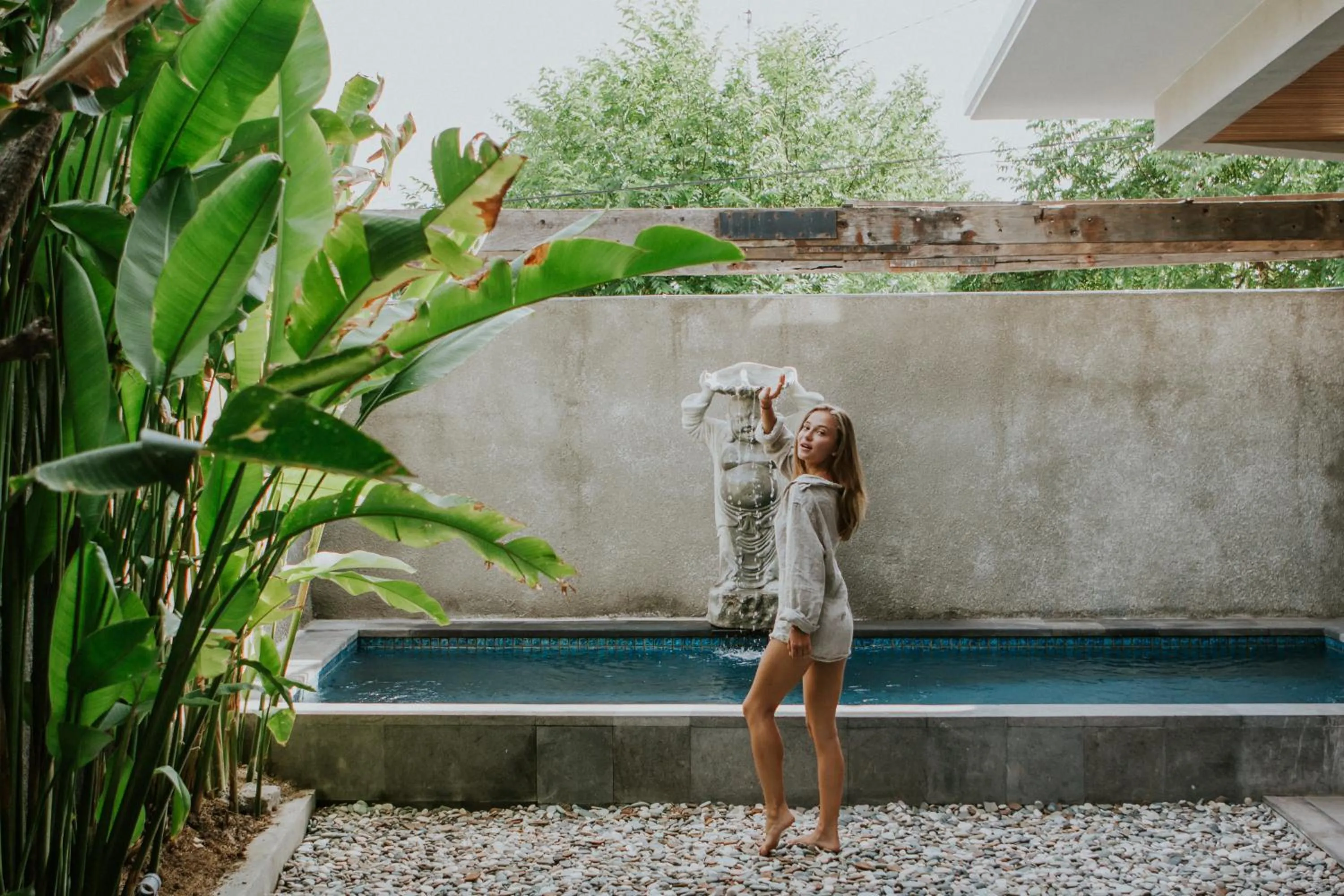 People in Kuta Legian Villa by Kamara