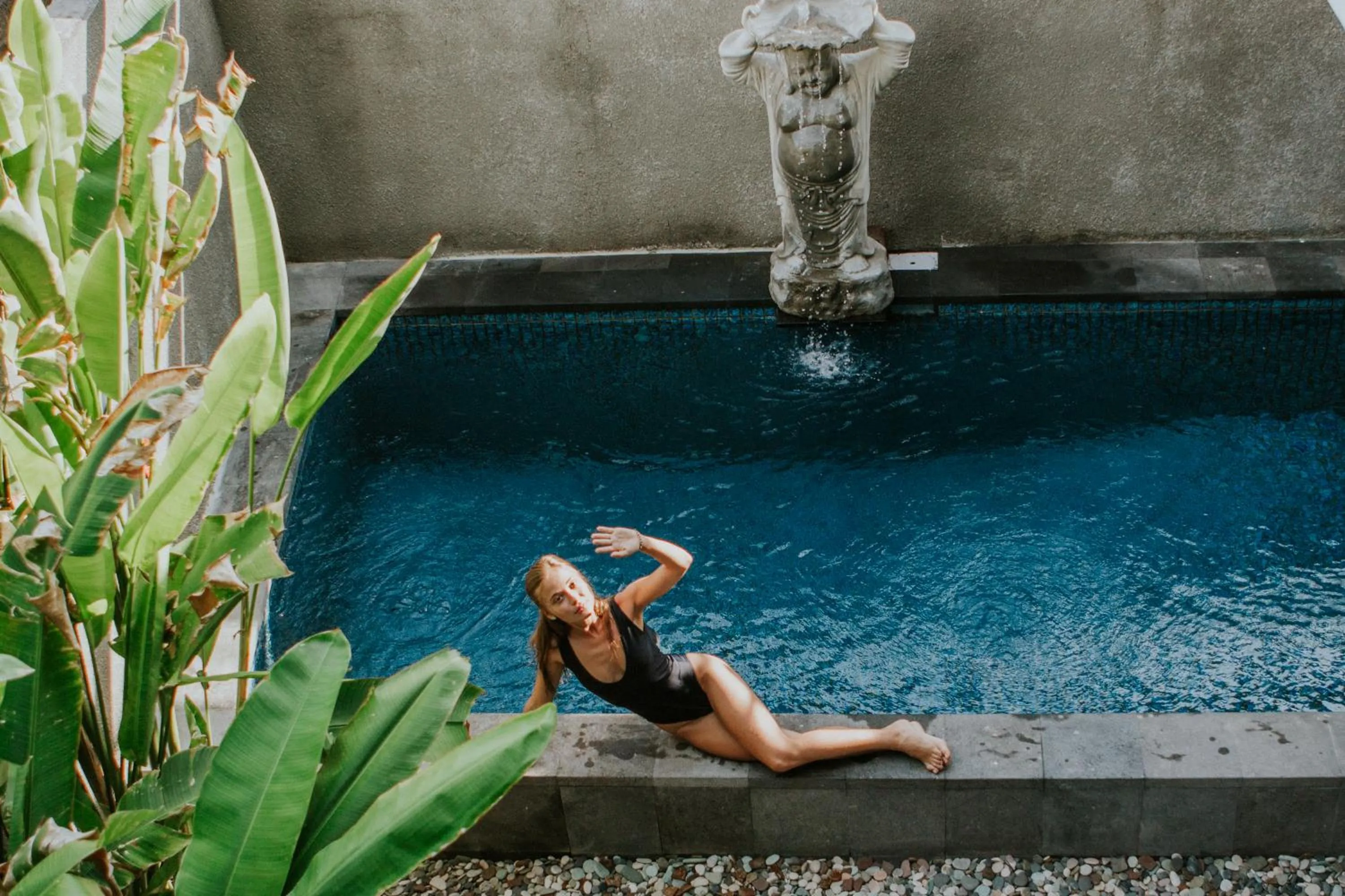 Swimming pool in Kuta Legian Villa by Kamara