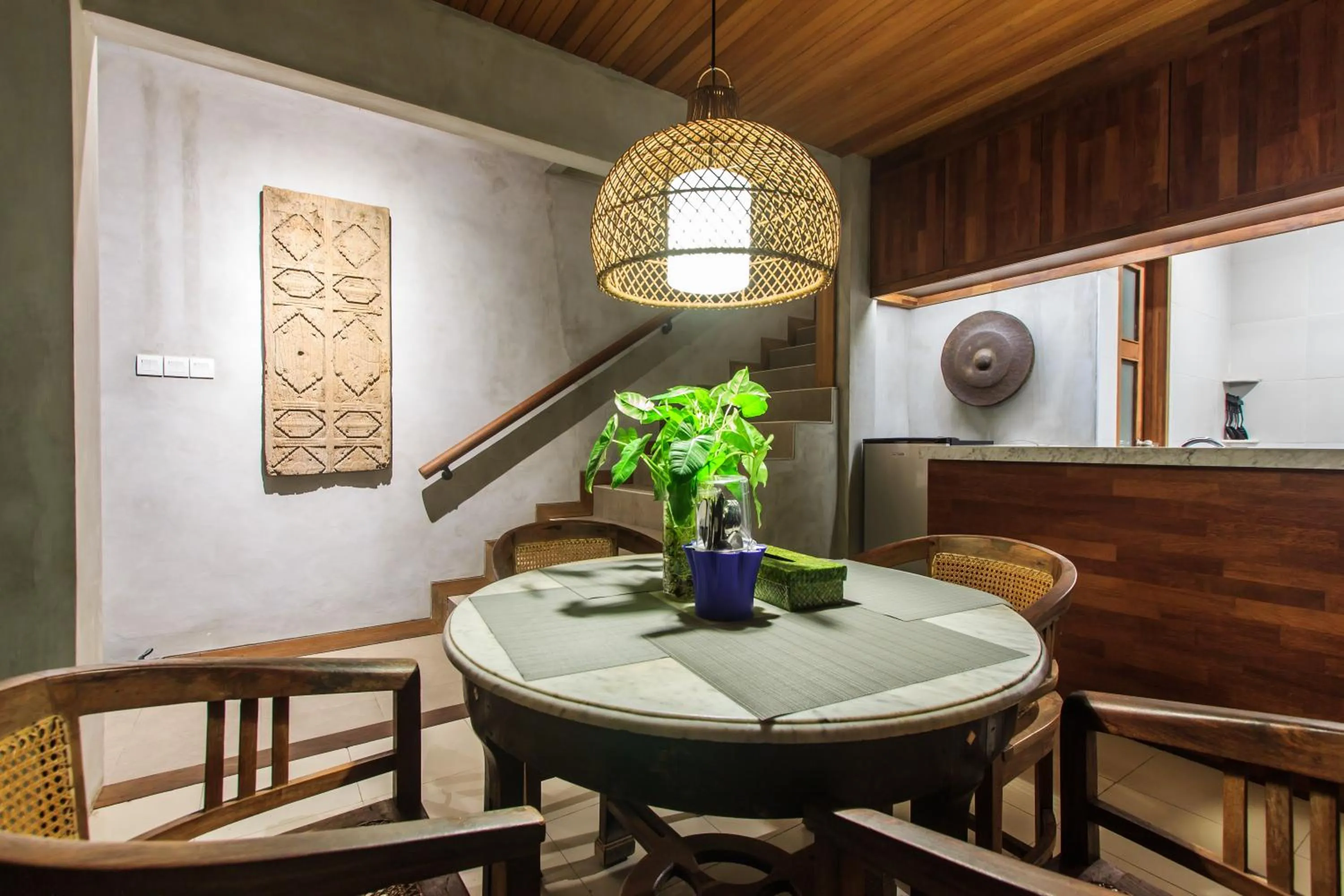 Dining area in Kuta Legian Villa by Kamara