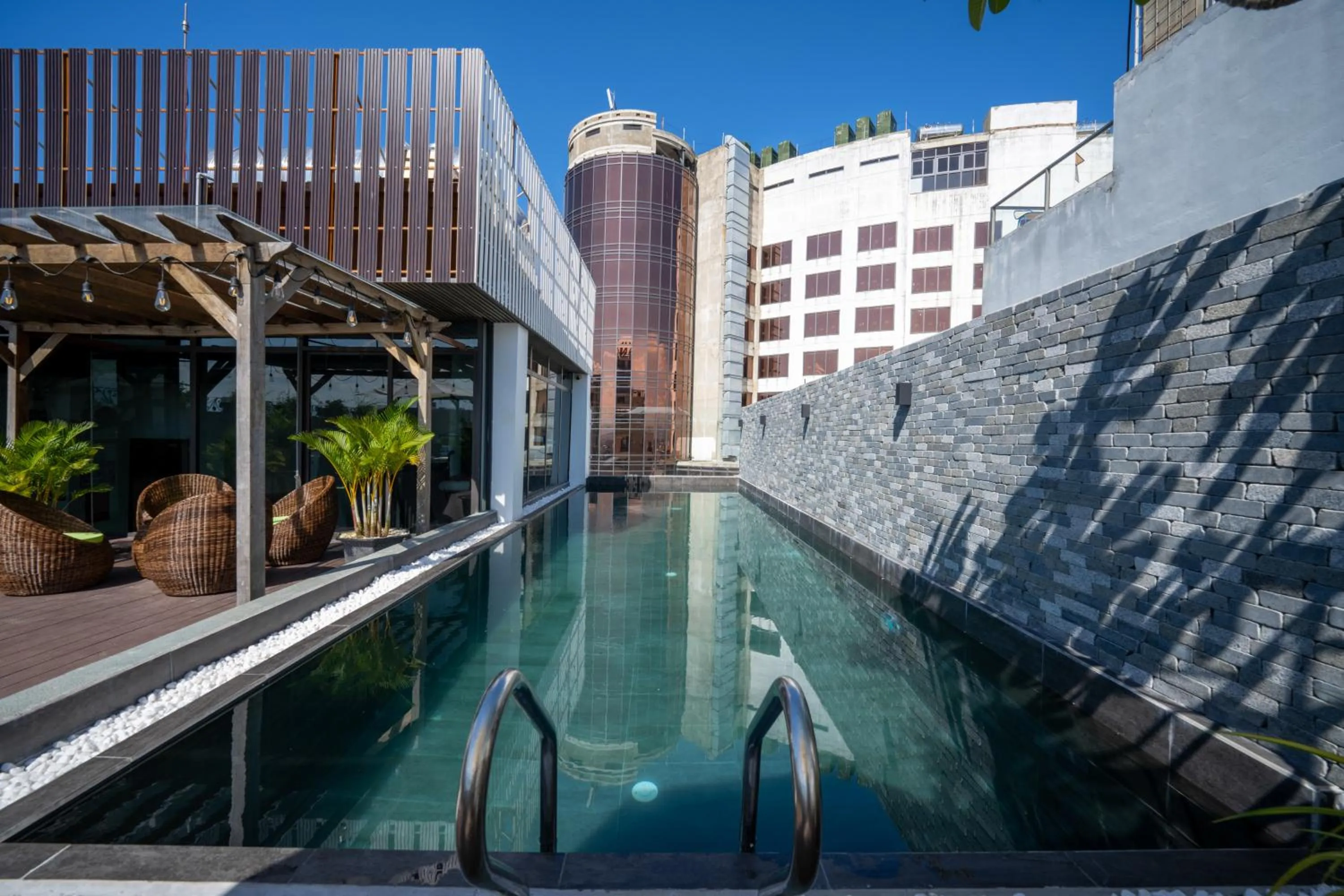Swimming pool in Señorita Boutique Hotel