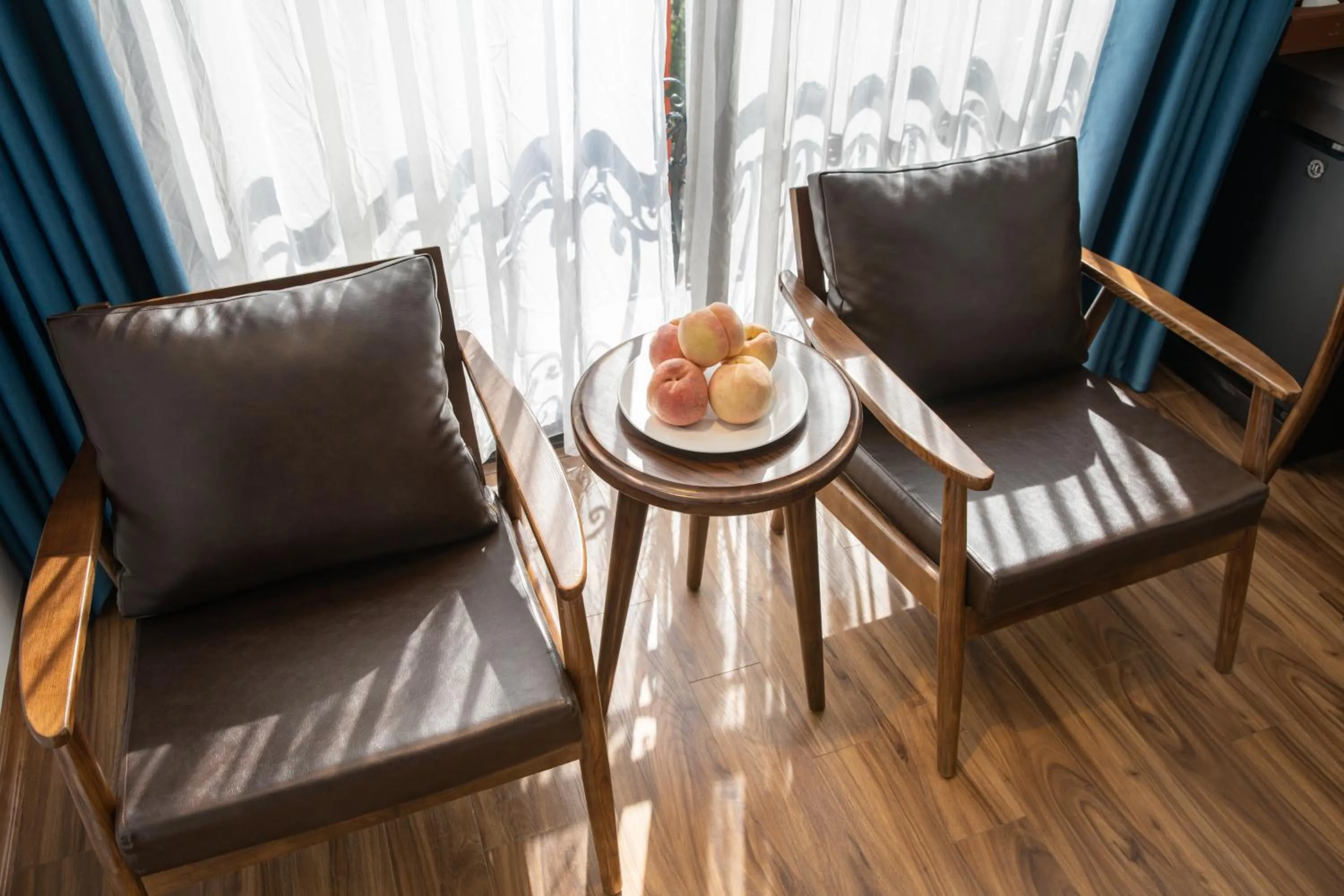 Seating area in Señorita Boutique Hotel