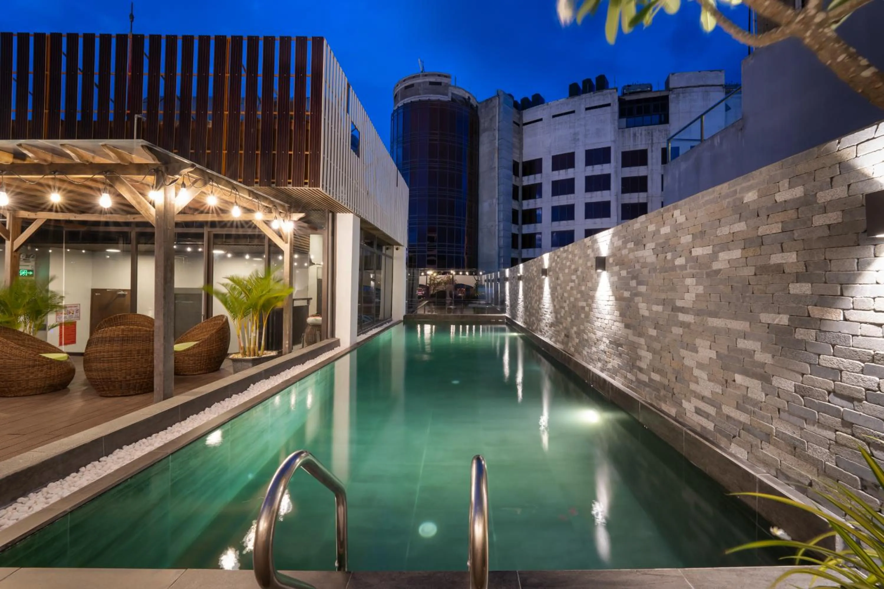Swimming pool in Señorita Boutique Hotel