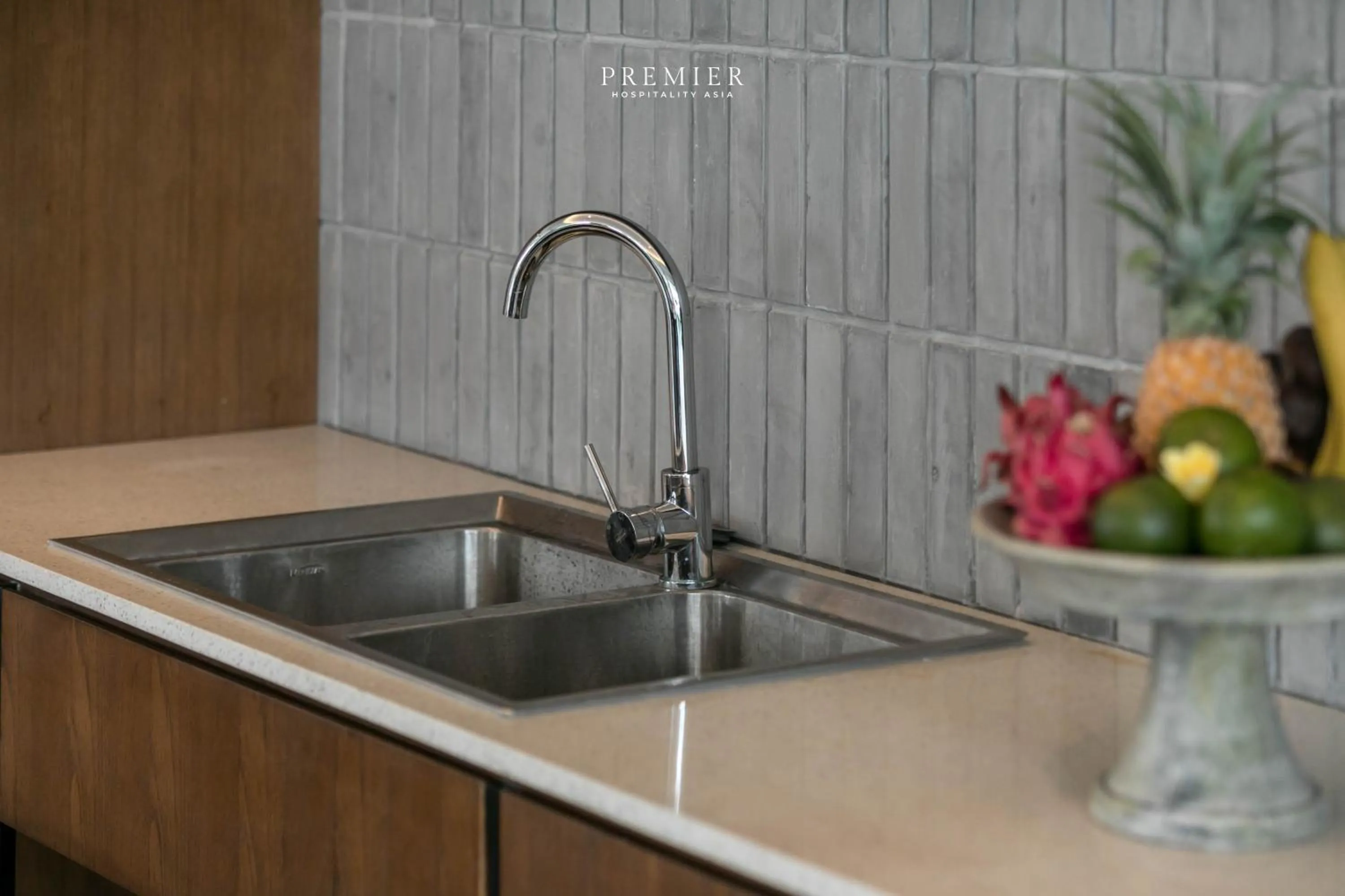 Kitchen or kitchenette in Villa Daun Canggu by Premier Hospitality Asia