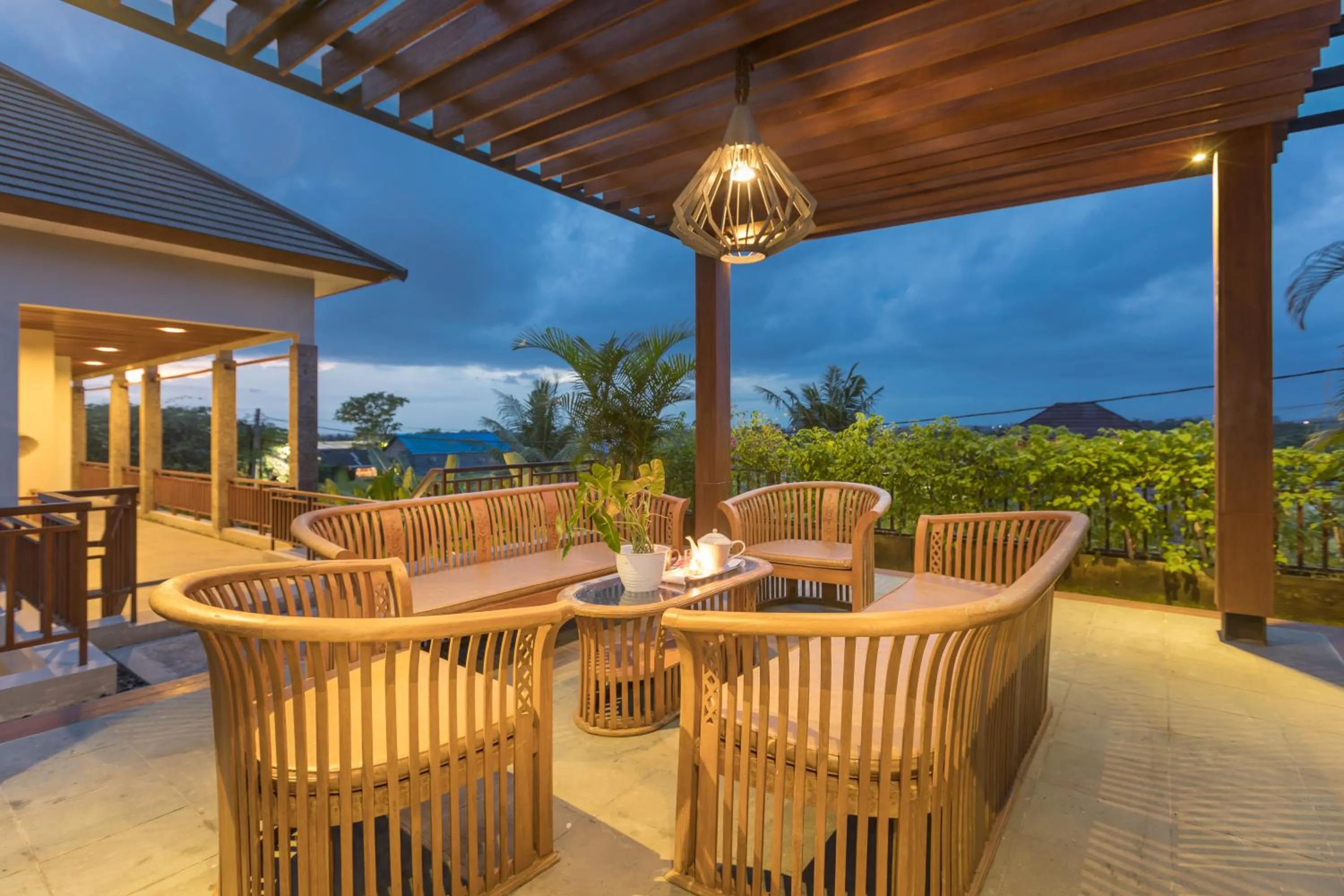 Balcony/Terrace in Villa Daun Canggu by Premier Hospitality Asia