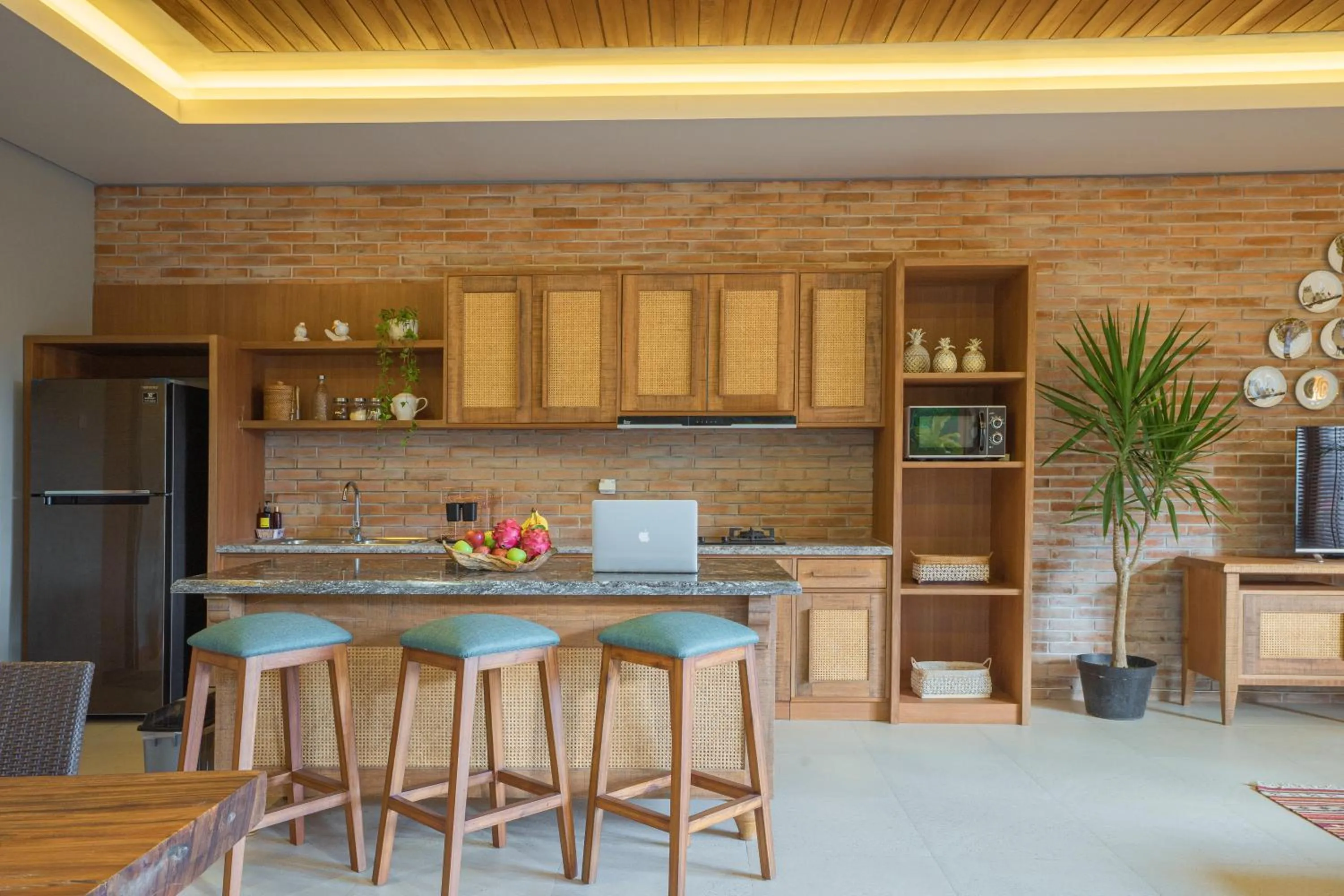 Kitchen or kitchenette in Villa Daun Canggu by Premier Hospitality Asia