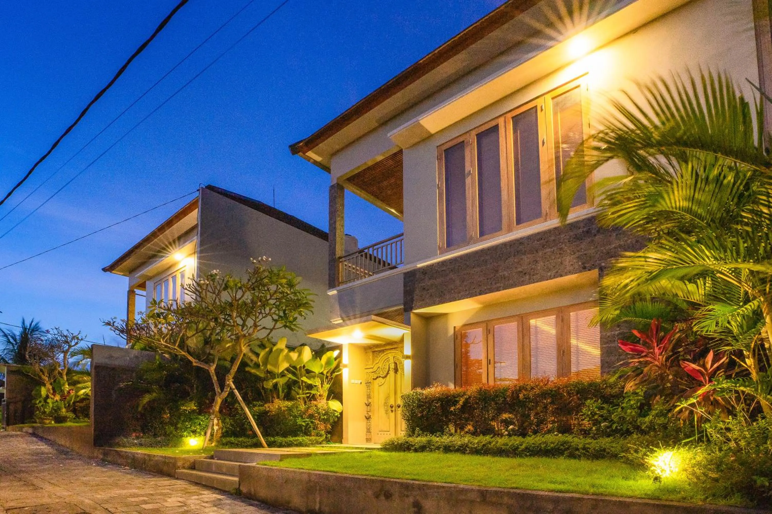 Floor plan in Villa Daun Canggu by Premier Hospitality Asia