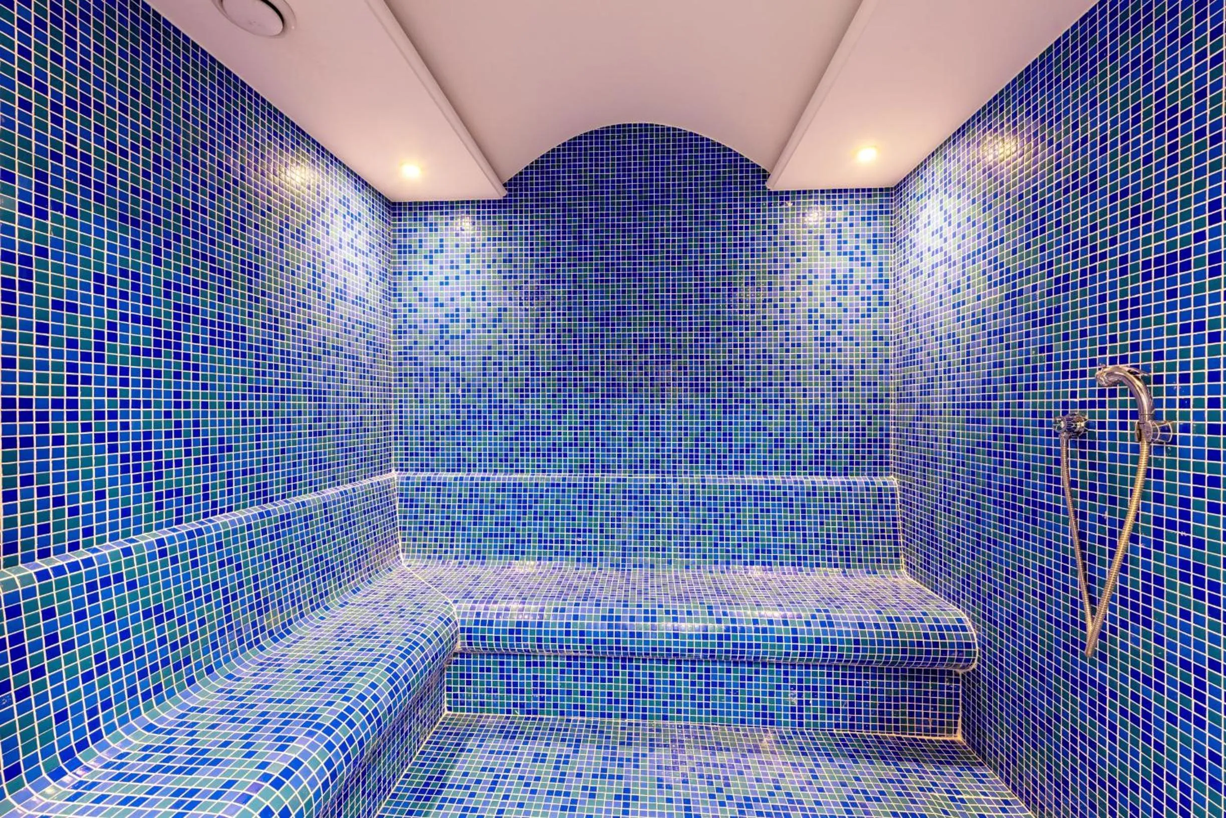 Steam room in Hotel Boursier 2 & Spa