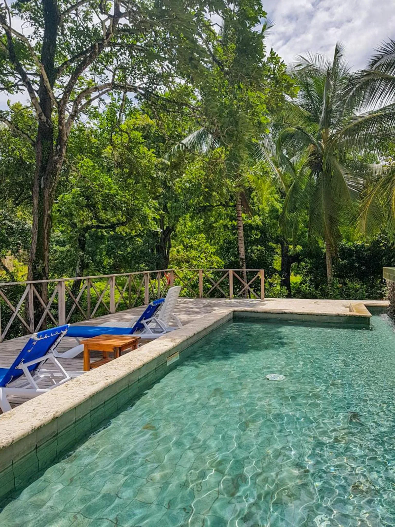 Swimming pool in Hotel Santa Catalina Panamá