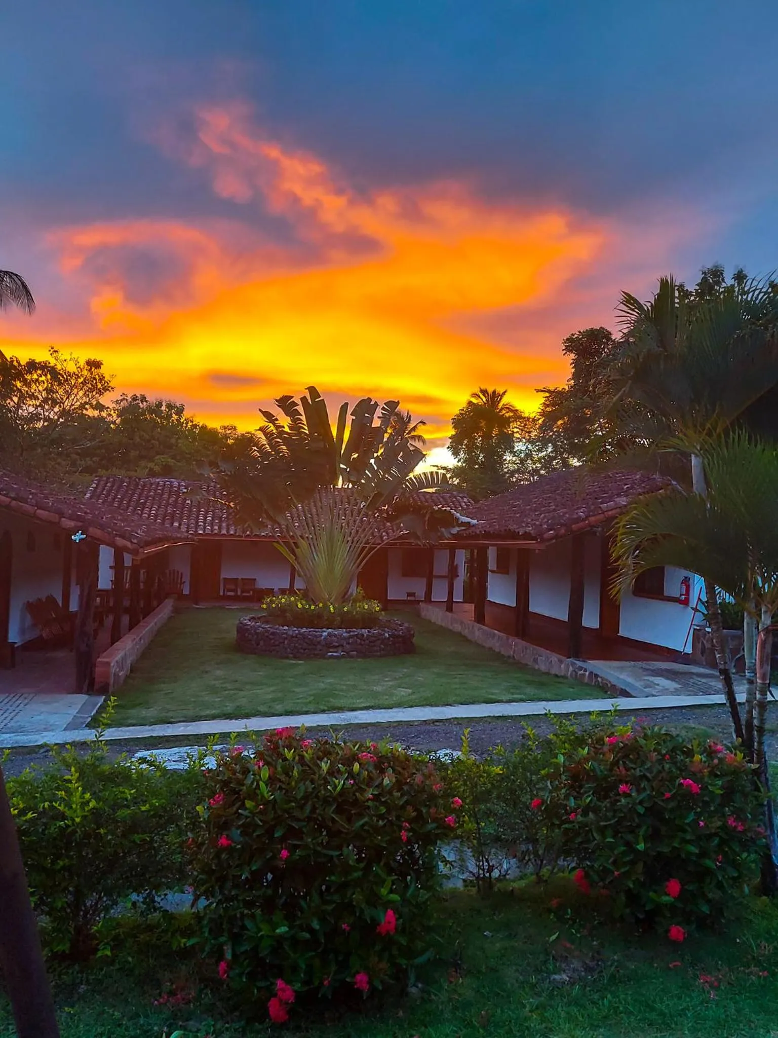 Garden in Hotel Santa Catalina Panamá