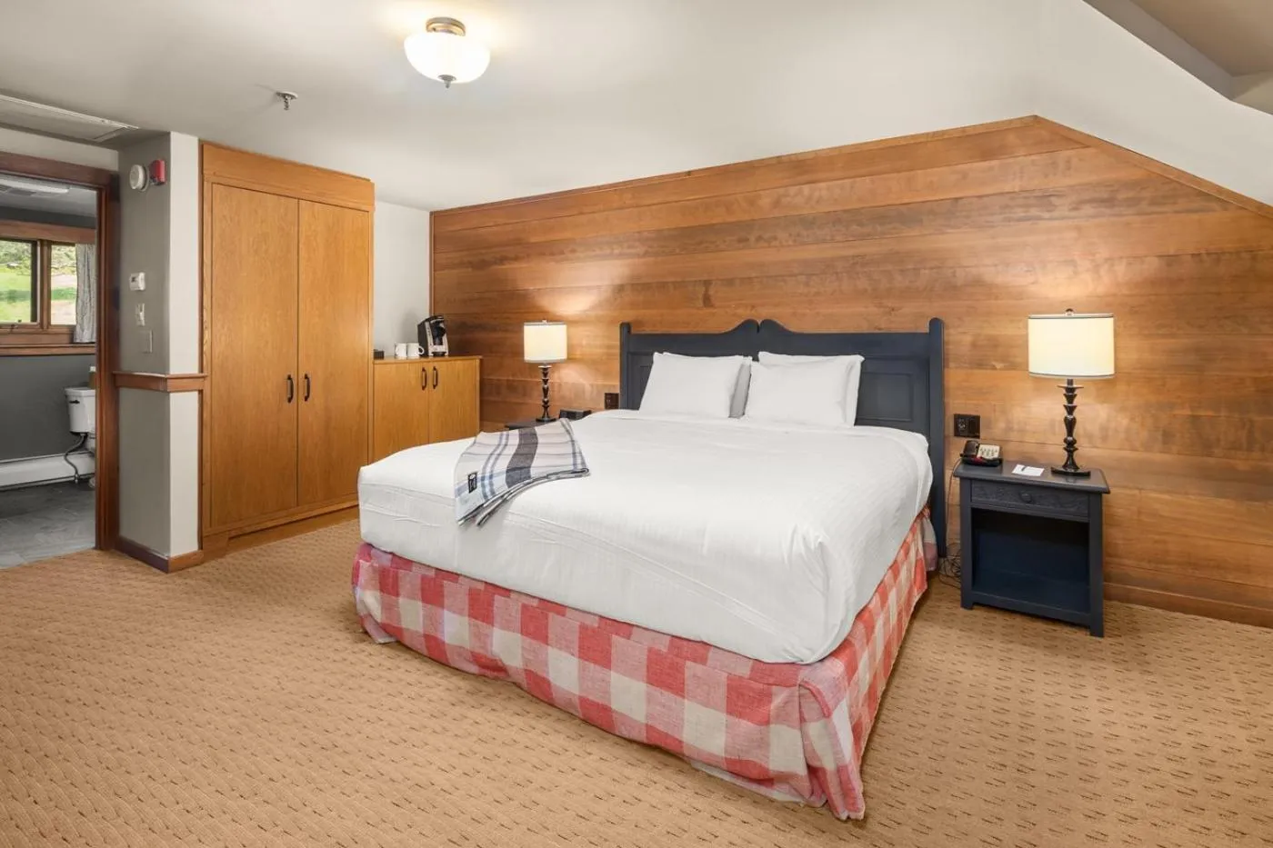 Bed in von Trapp Family Lodge & Resort