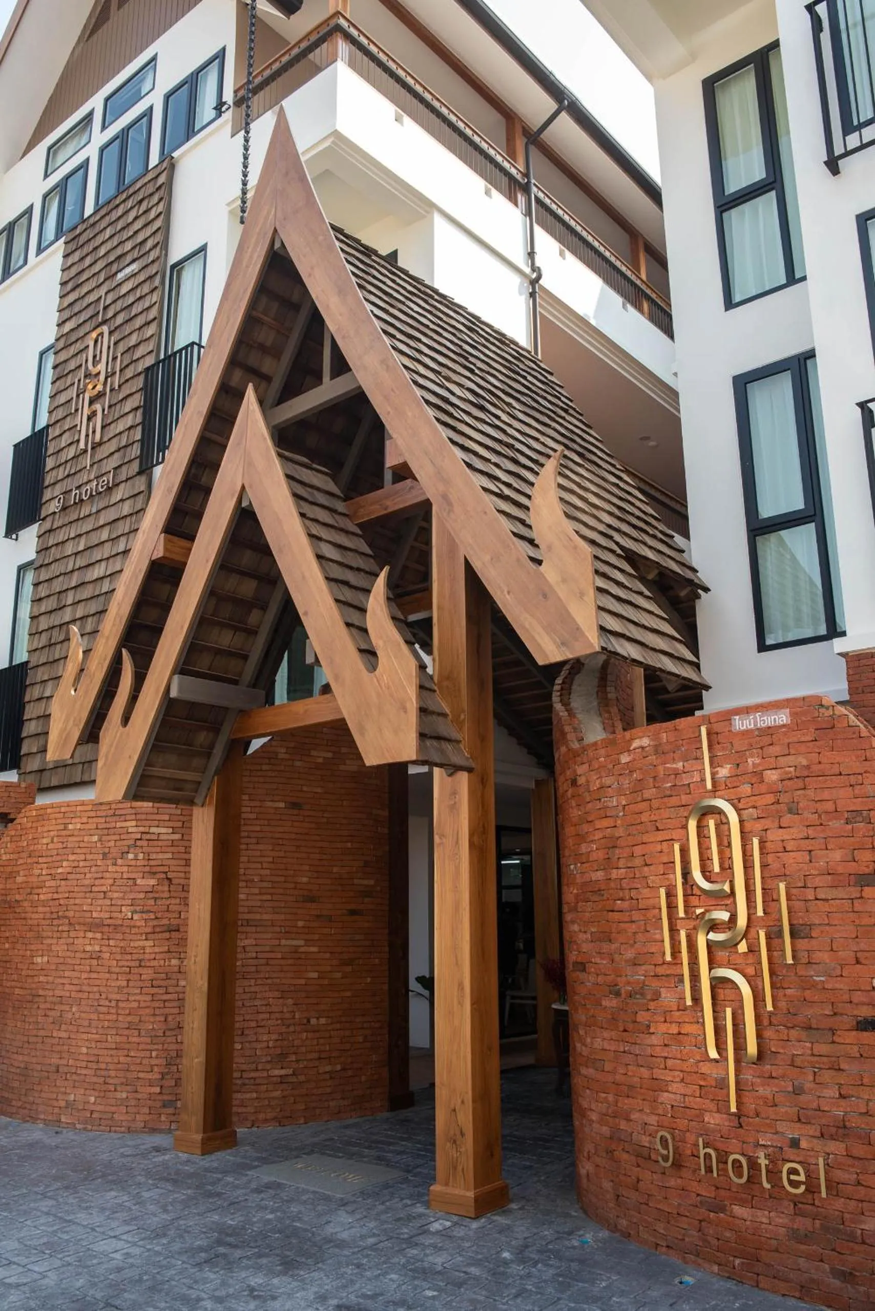 Property building in Nine Hotel Chiangmai