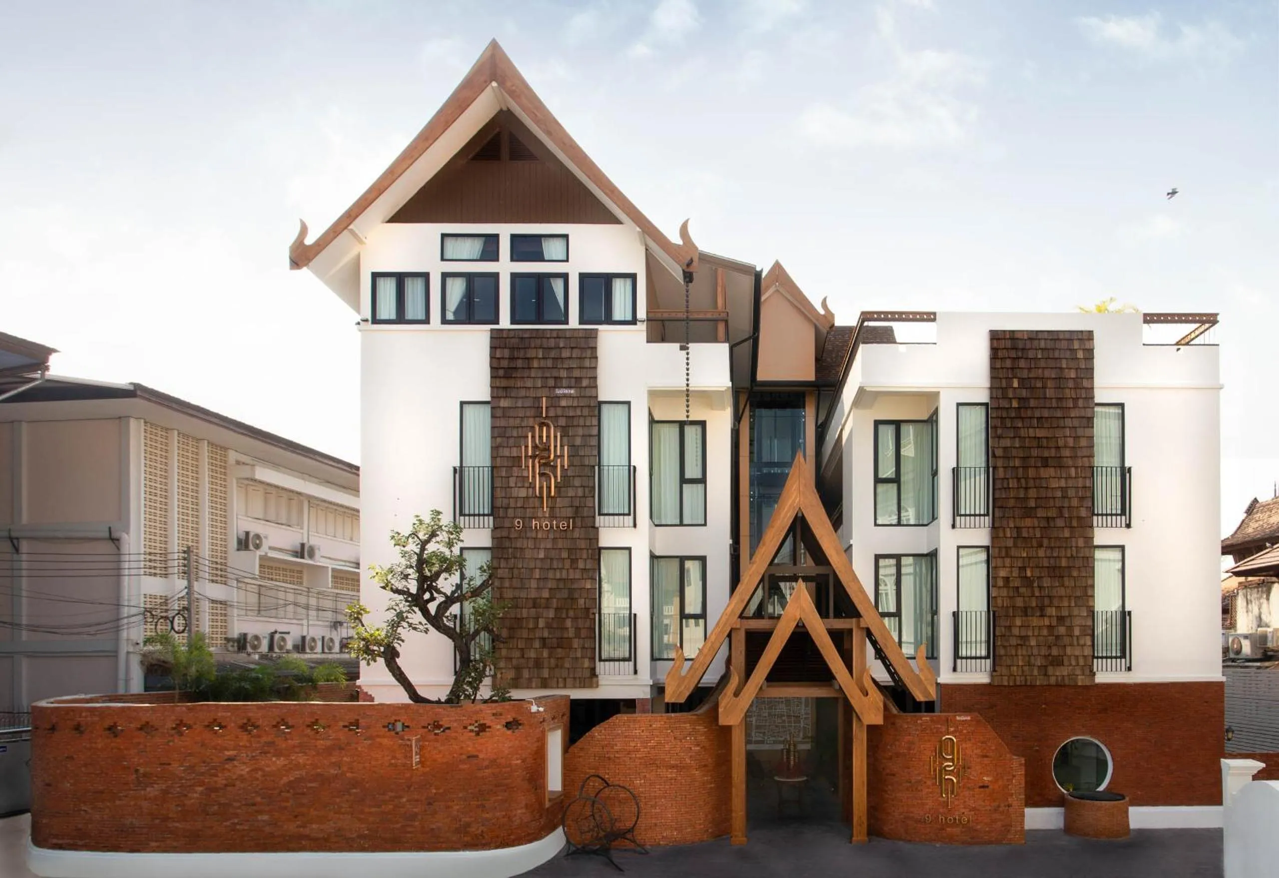 Property building in Nine Hotel Chiangmai