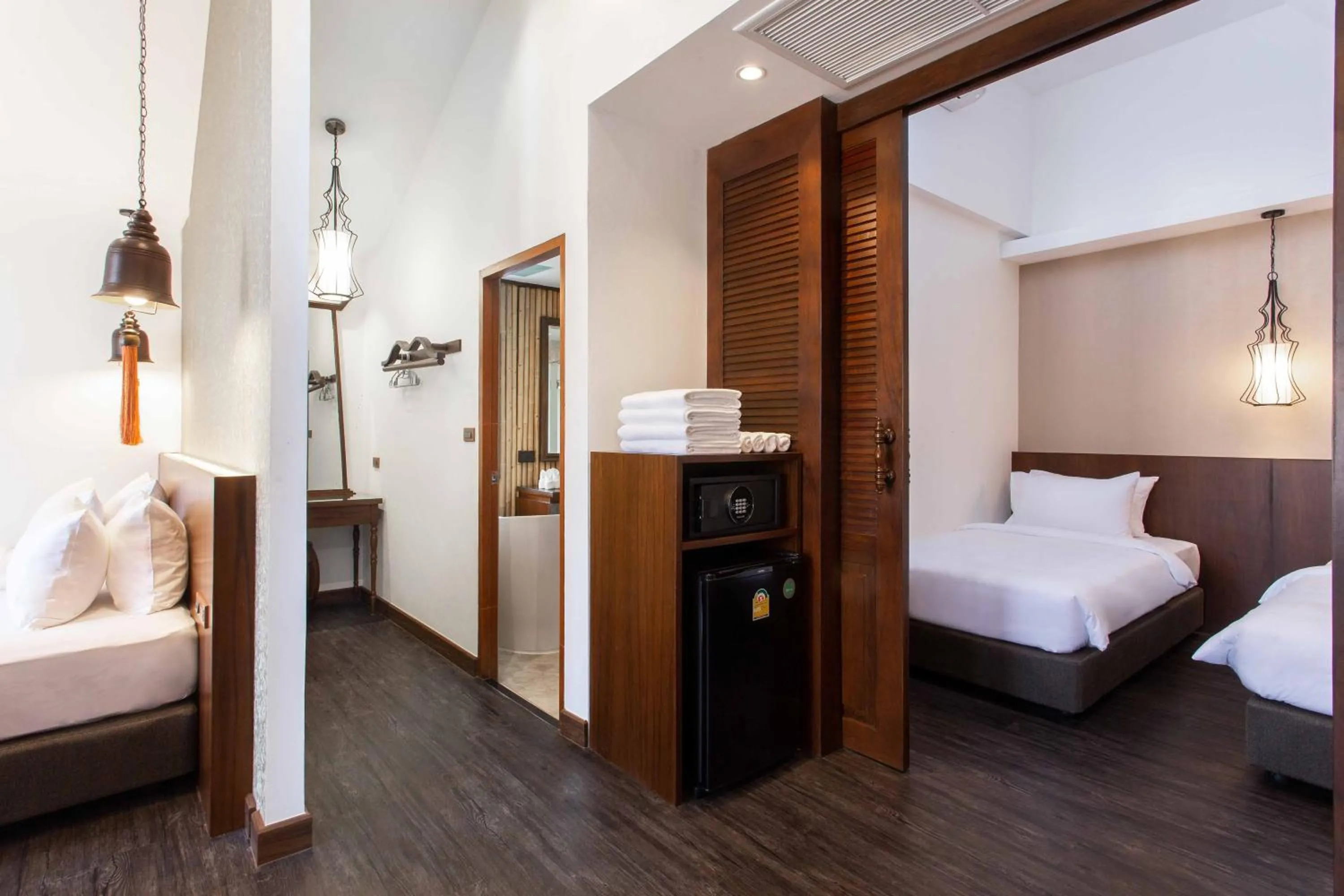 Bed in Nine Hotel Chiangmai