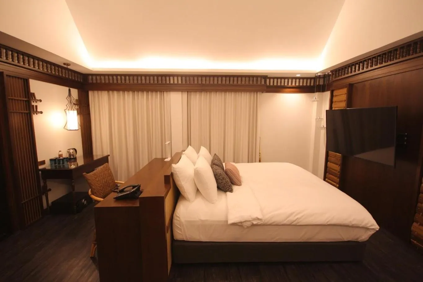 Bed in Nine Hotel Chiangmai