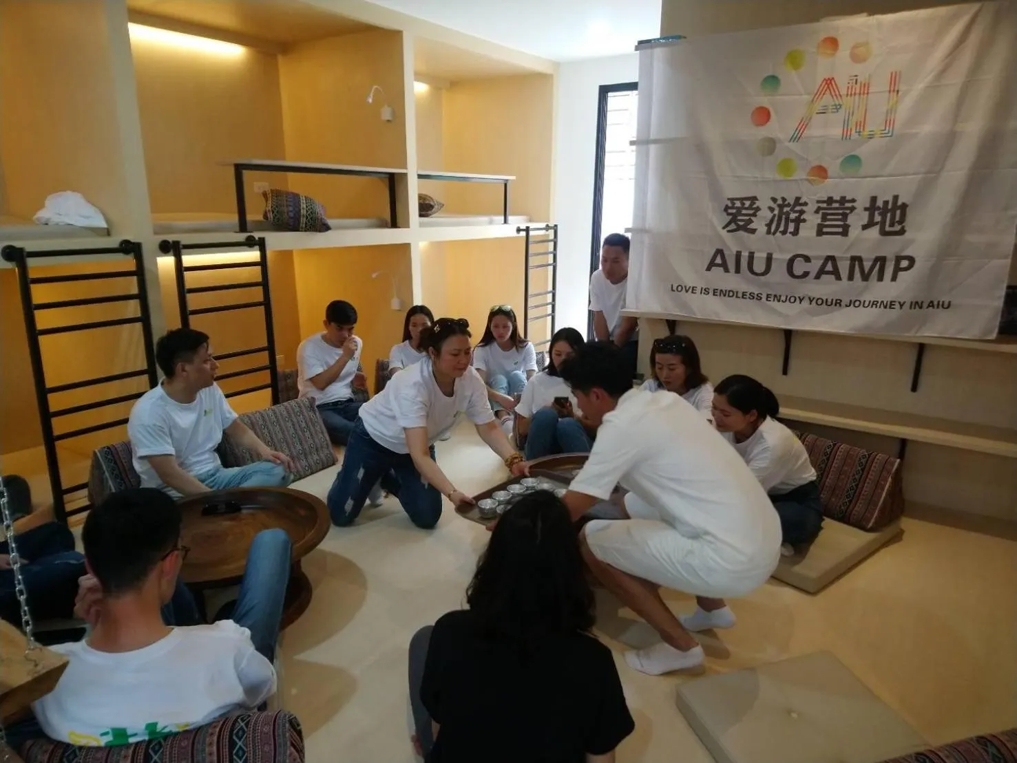 People in Nine Hotel Chiangmai