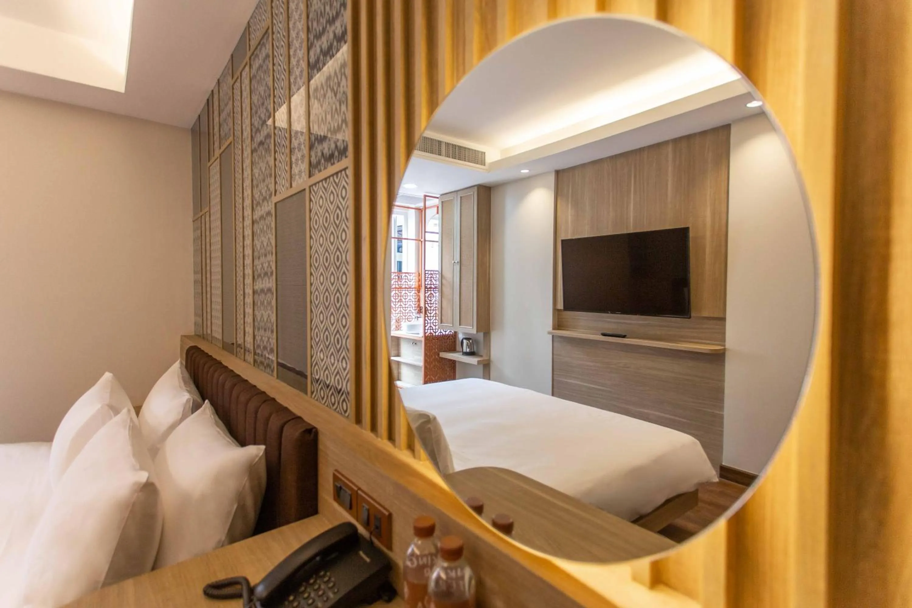 Bed in Nine Hotel Chiangmai