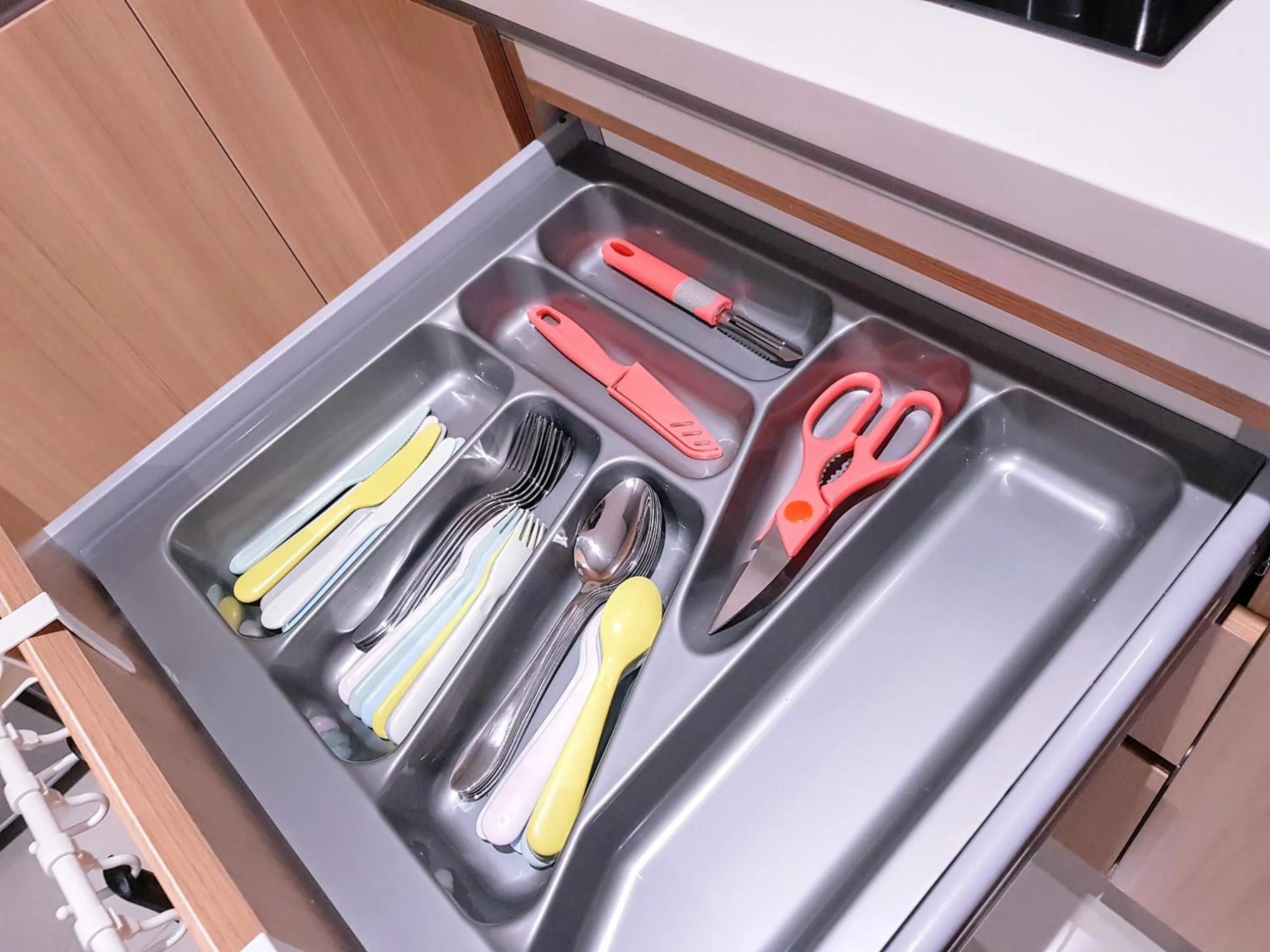 Kitchen or kitchenette in Casa Sabrina's Family Suite @ Liberty i-City, Shah Alam