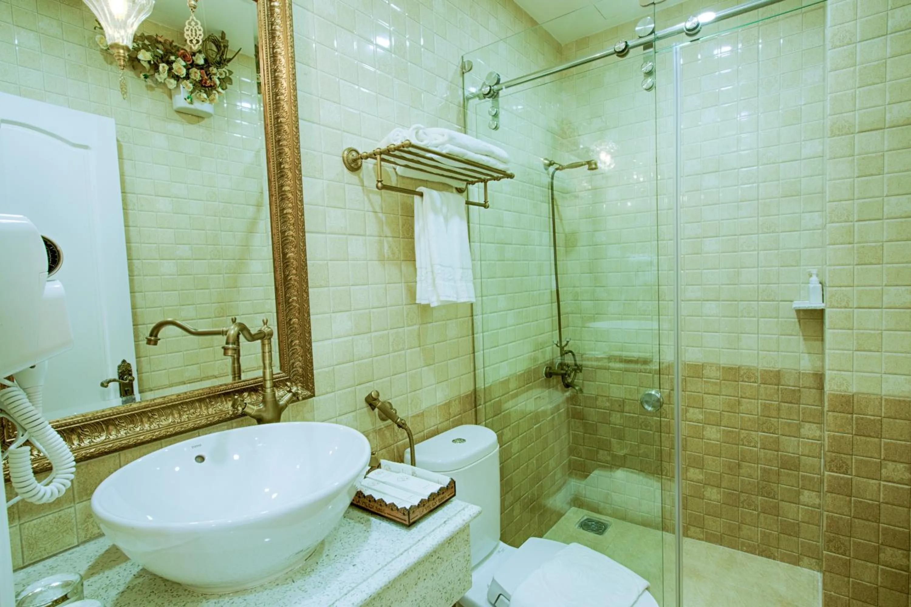 Toilet in La Vie En Rose Villa