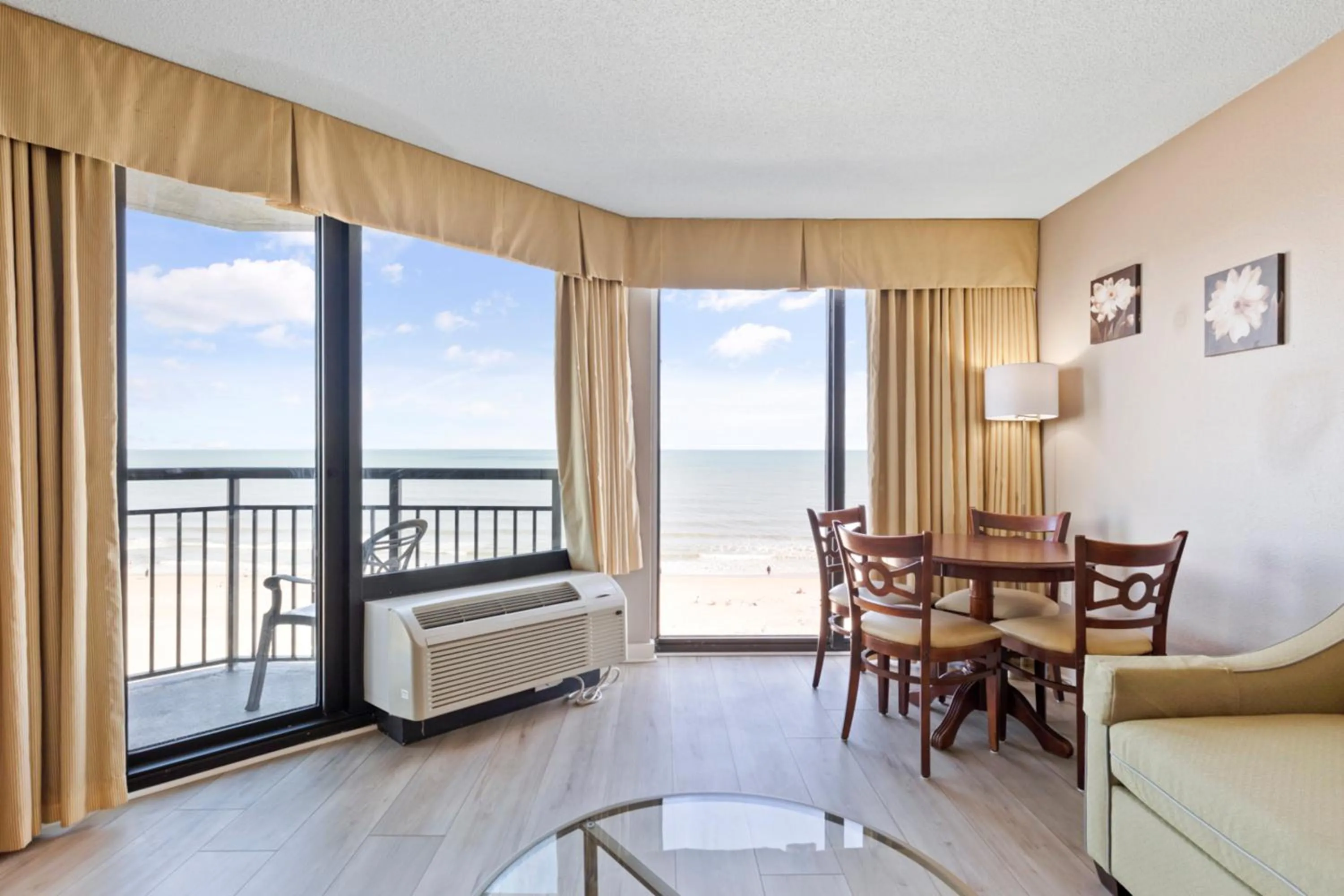Dining area in Ocean-Front Condos at Patricia Grand