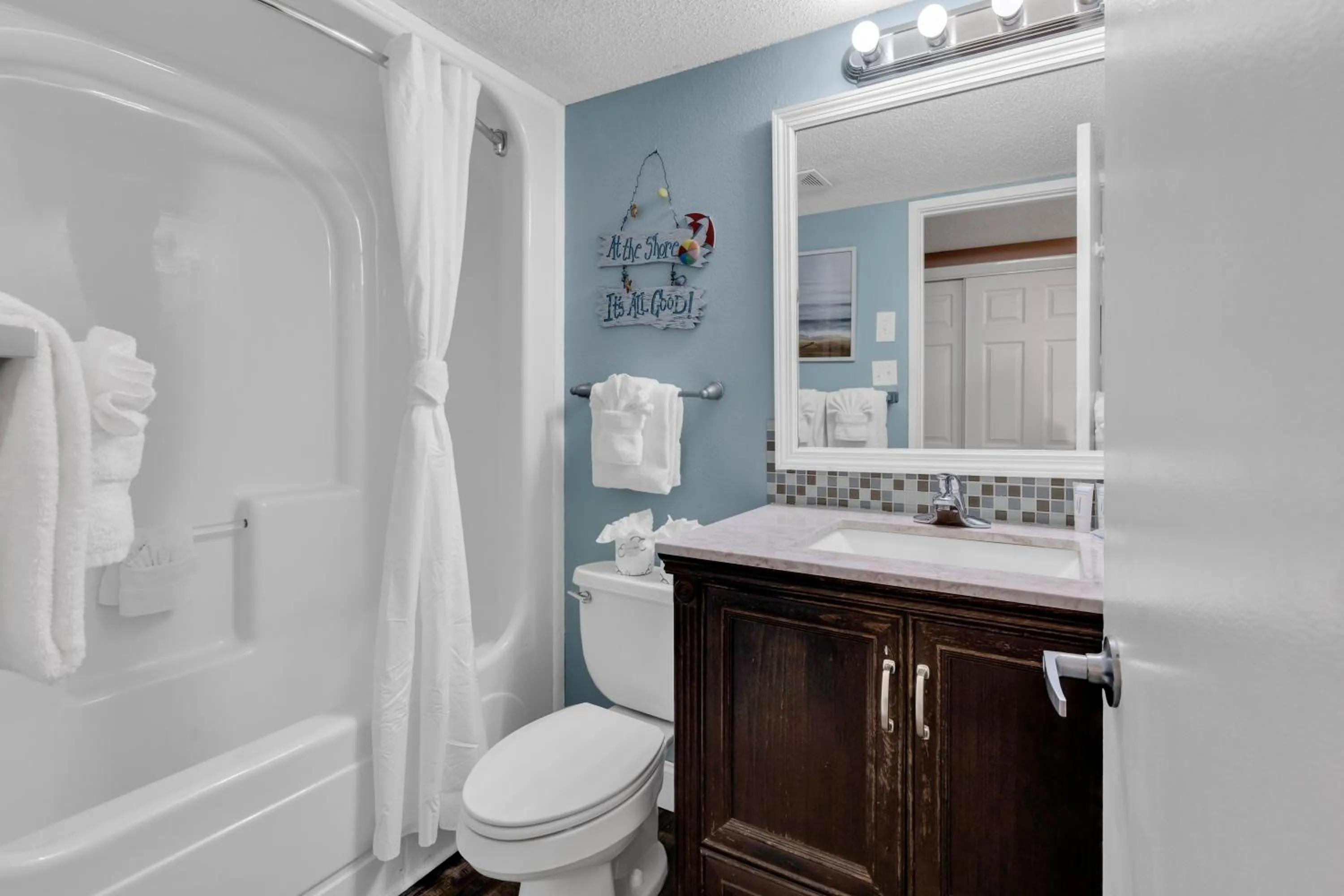 Bathroom in Ocean-Front Condos at Patricia Grand