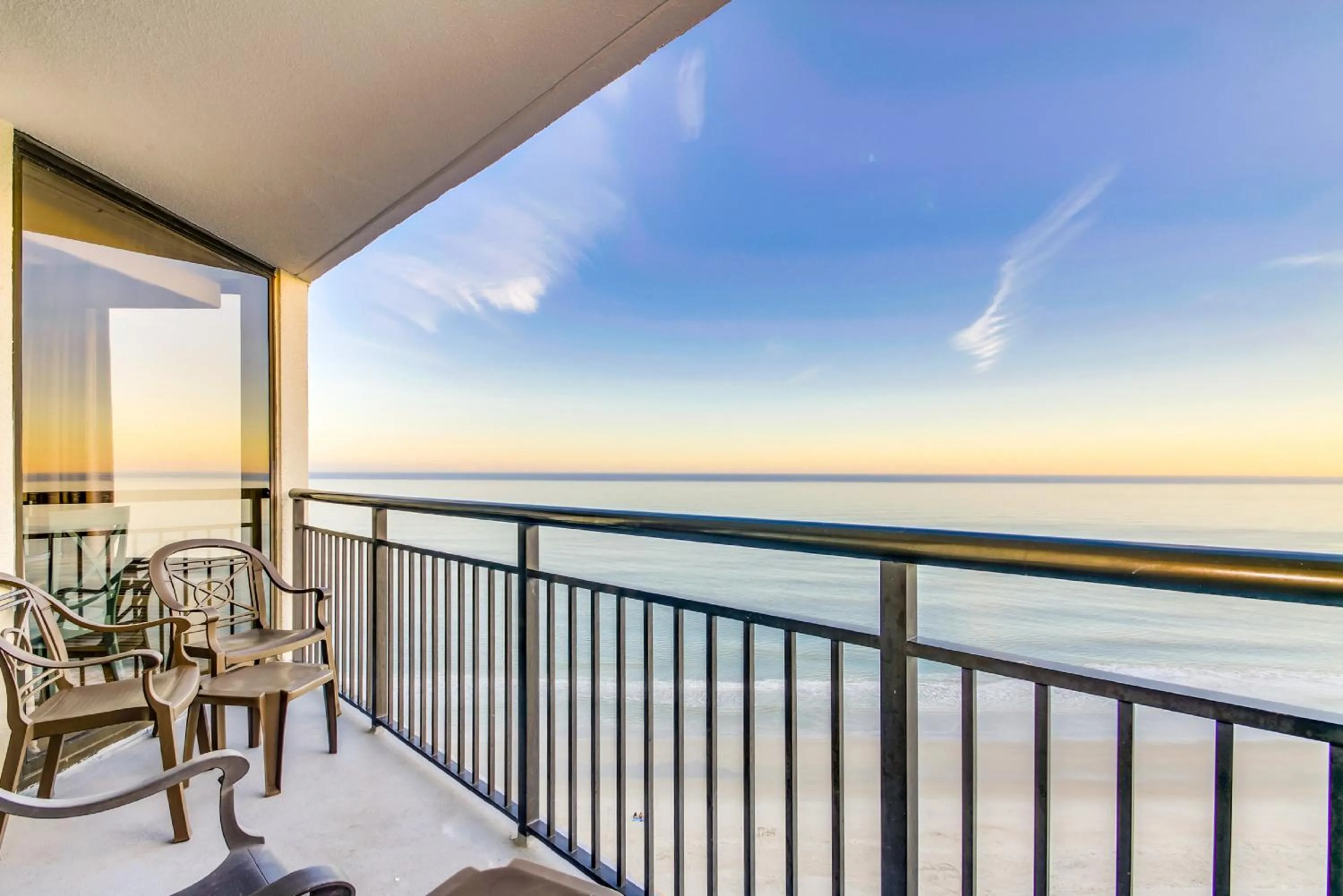 Balcony/Terrace in Ocean-Front Condos at Patricia Grand