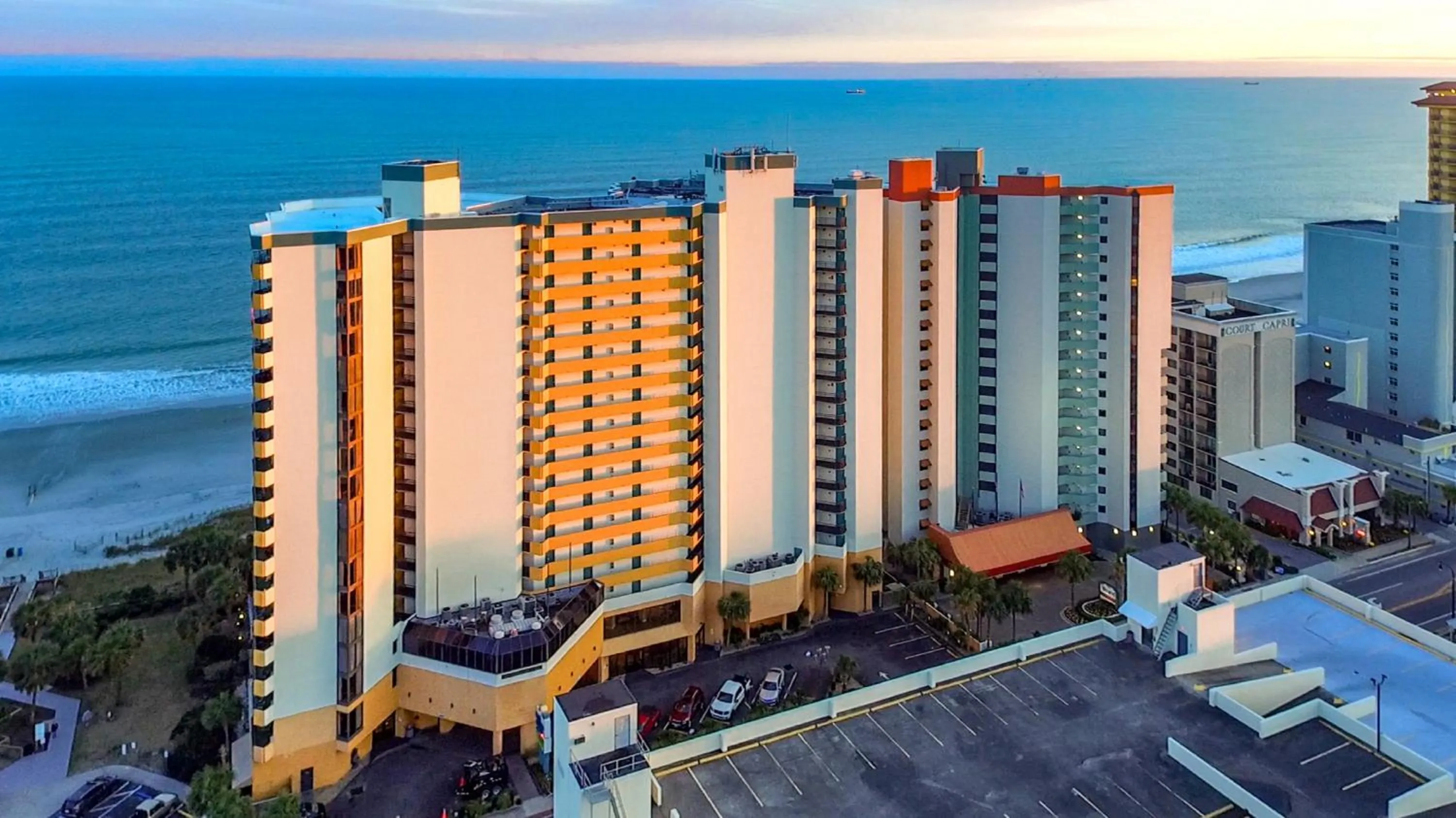 Bird's eye view in Ocean-Front Condos at Patricia Grand