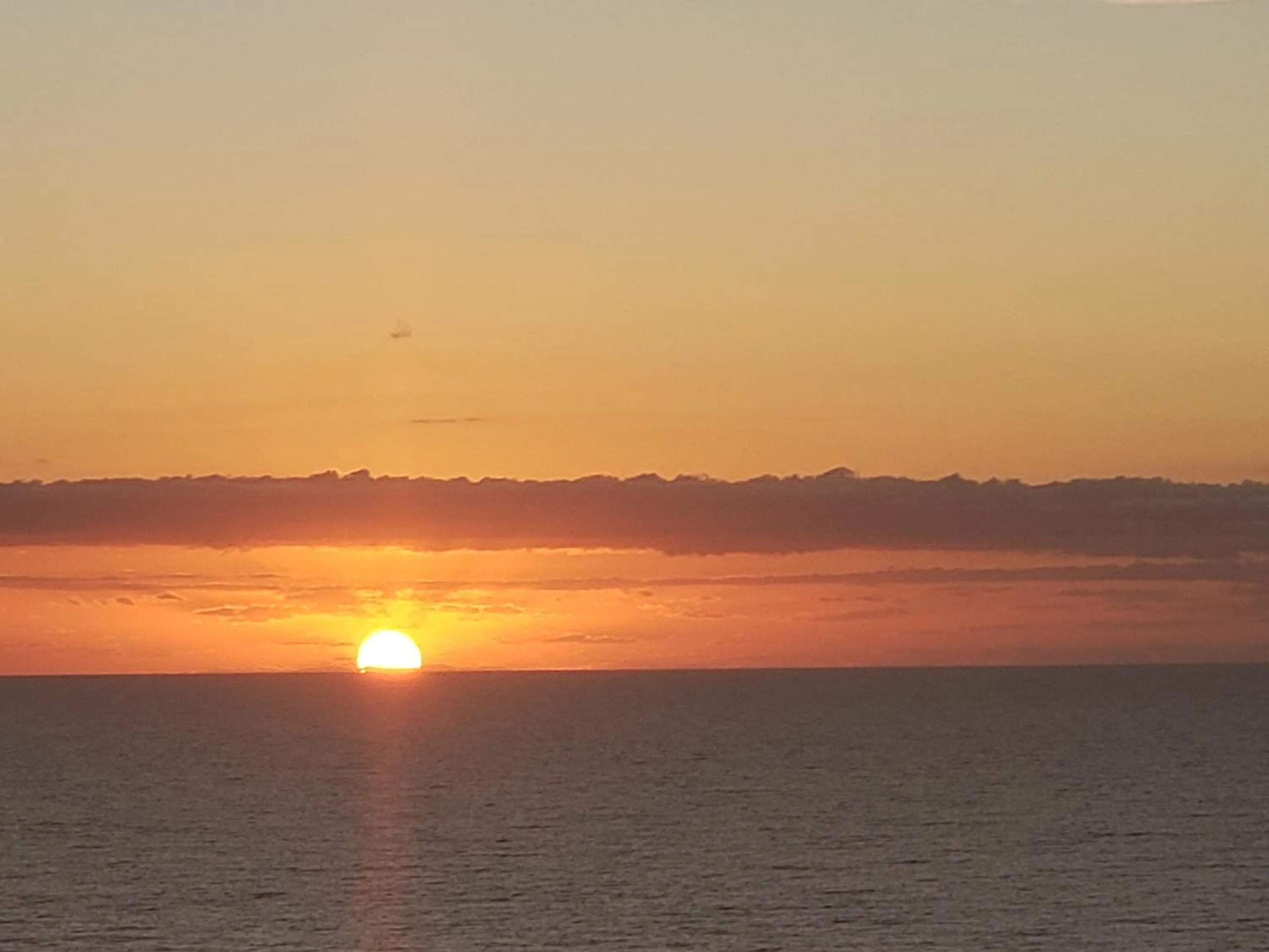 Sunset in Ocean-Front Condos at Patricia Grand
