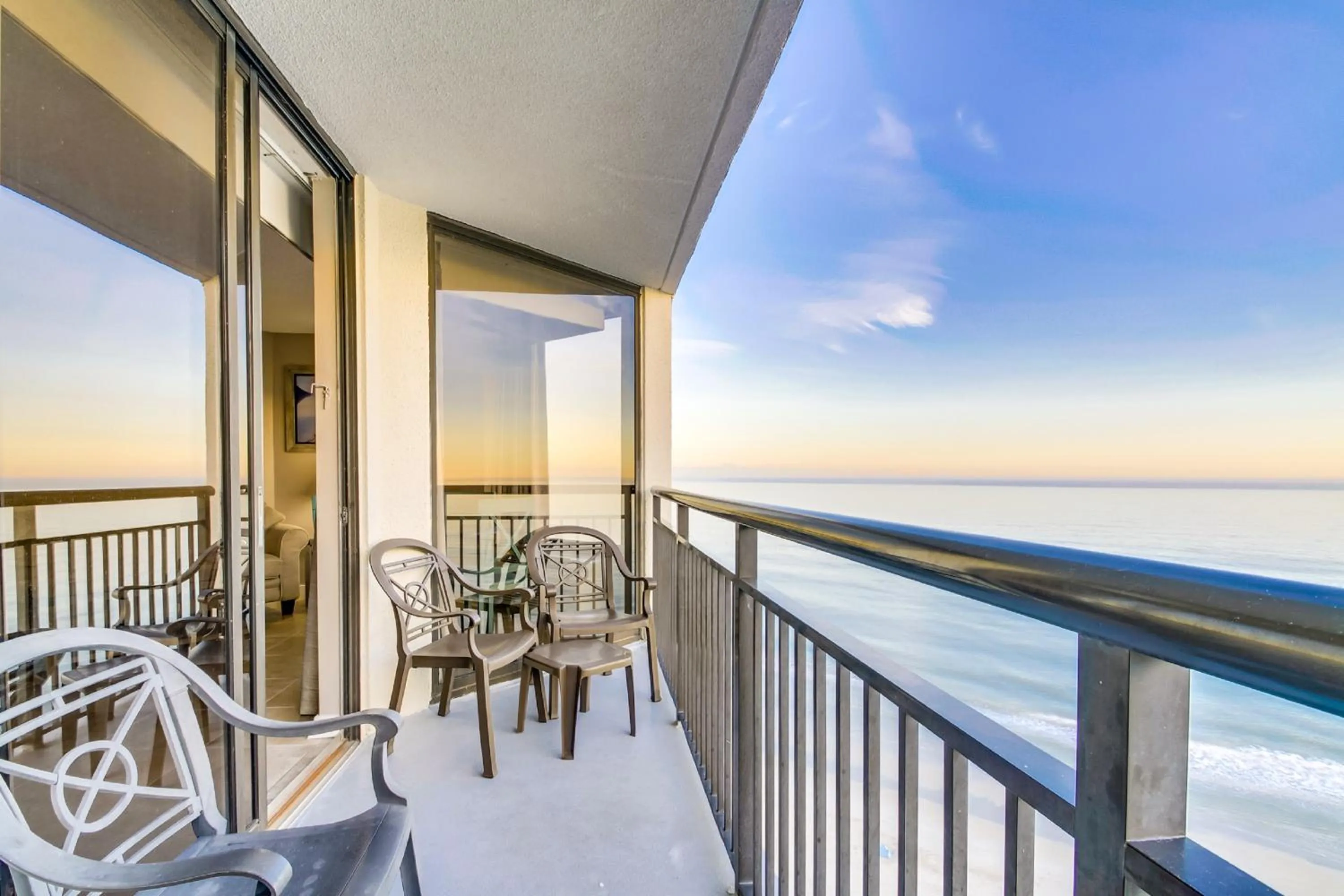 Balcony/Terrace in Ocean-Front Condos at Patricia Grand
