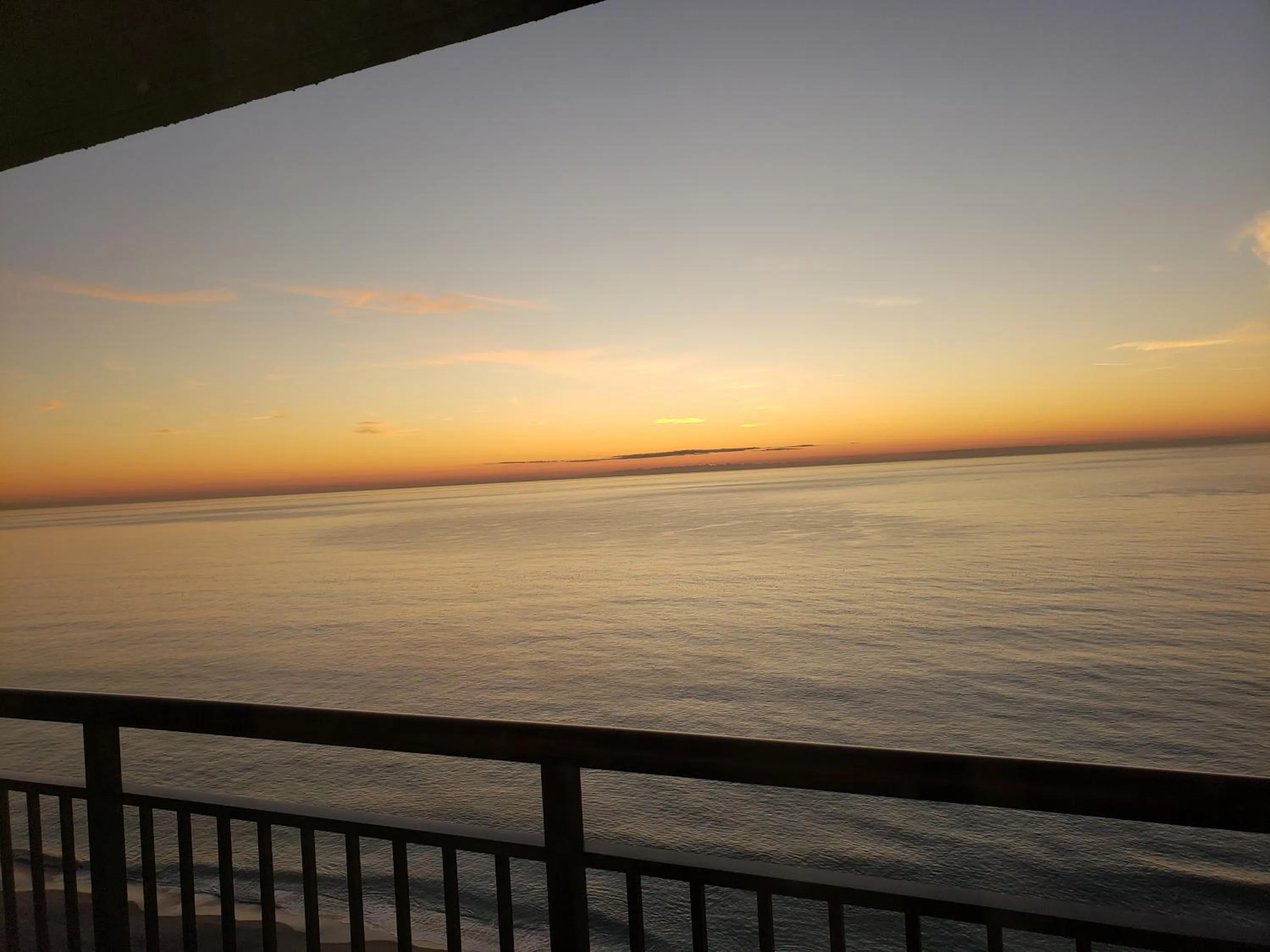 Sunset in Ocean-Front Condos at Patricia Grand