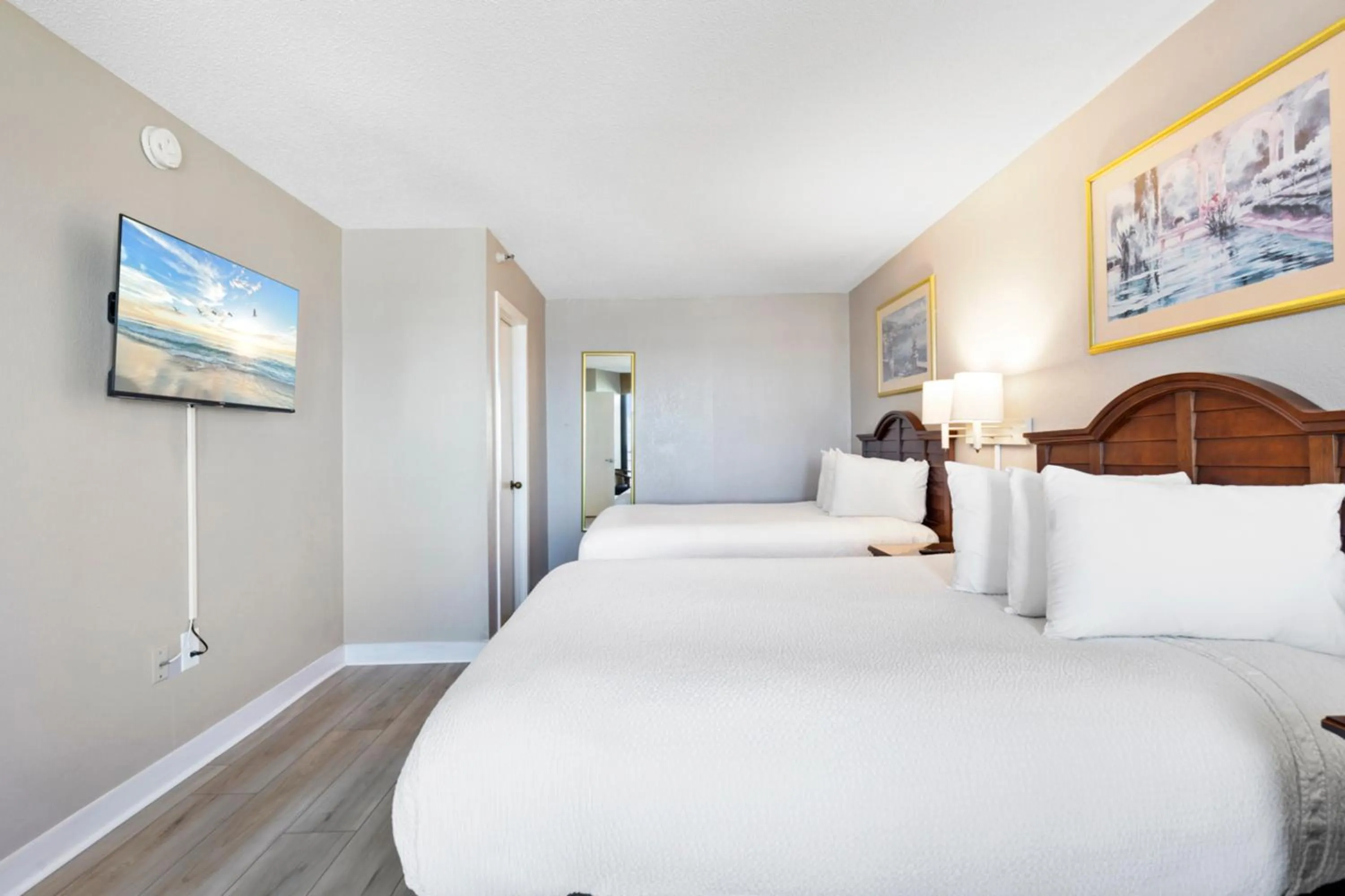 Bed in Ocean-Front Condos at Patricia Grand