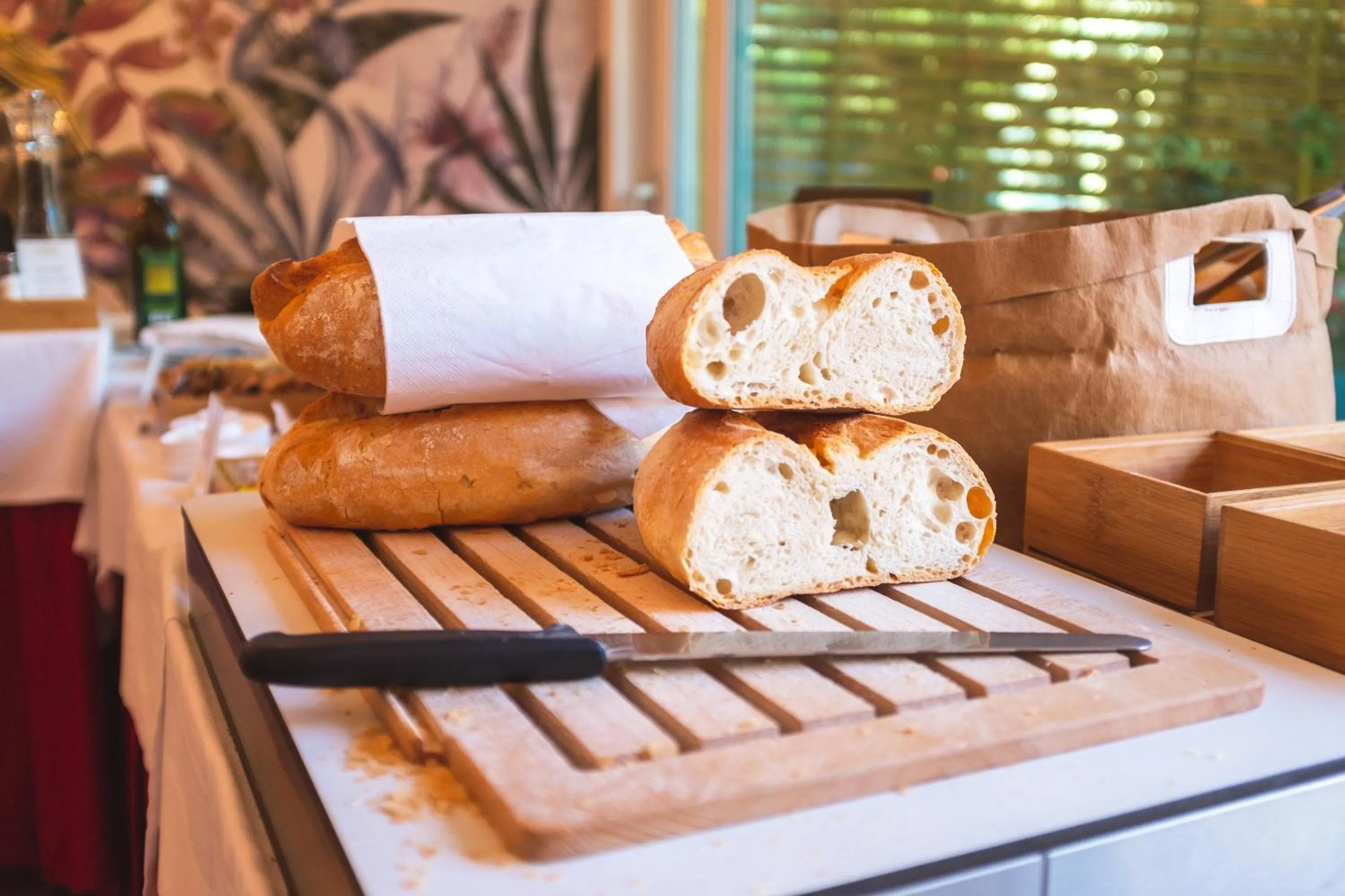 Breakfast in Hotel Baia Azzurra - Lake Front